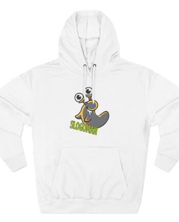Slogoman Slogo Funny Three-Panel Fleece Hoodie
