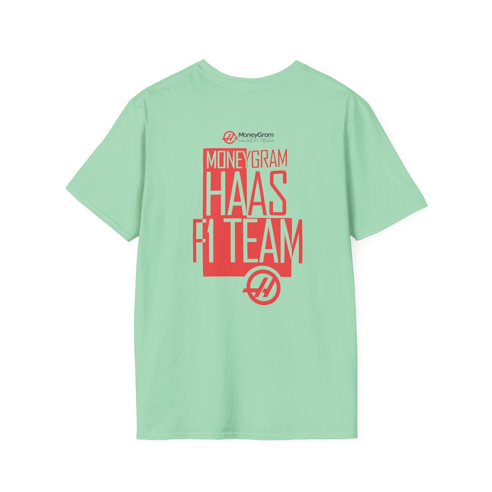 Haas F1 Color Block Unisex Softstyle T-Shirt