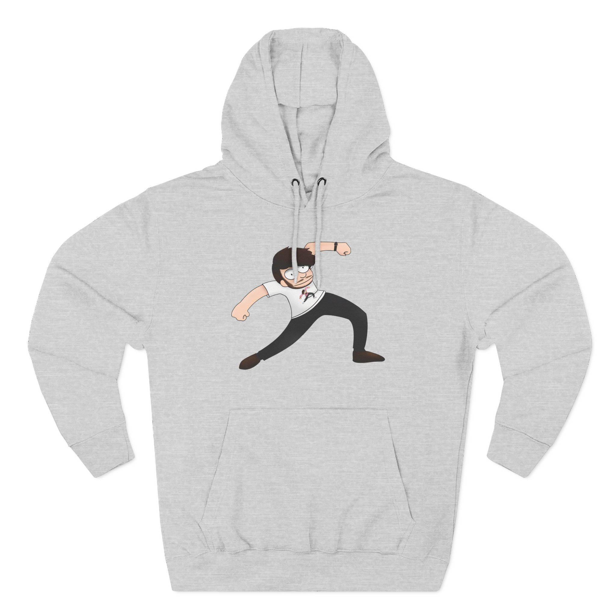 James Marriott Krumping Three-Panel Fleece Hoodie