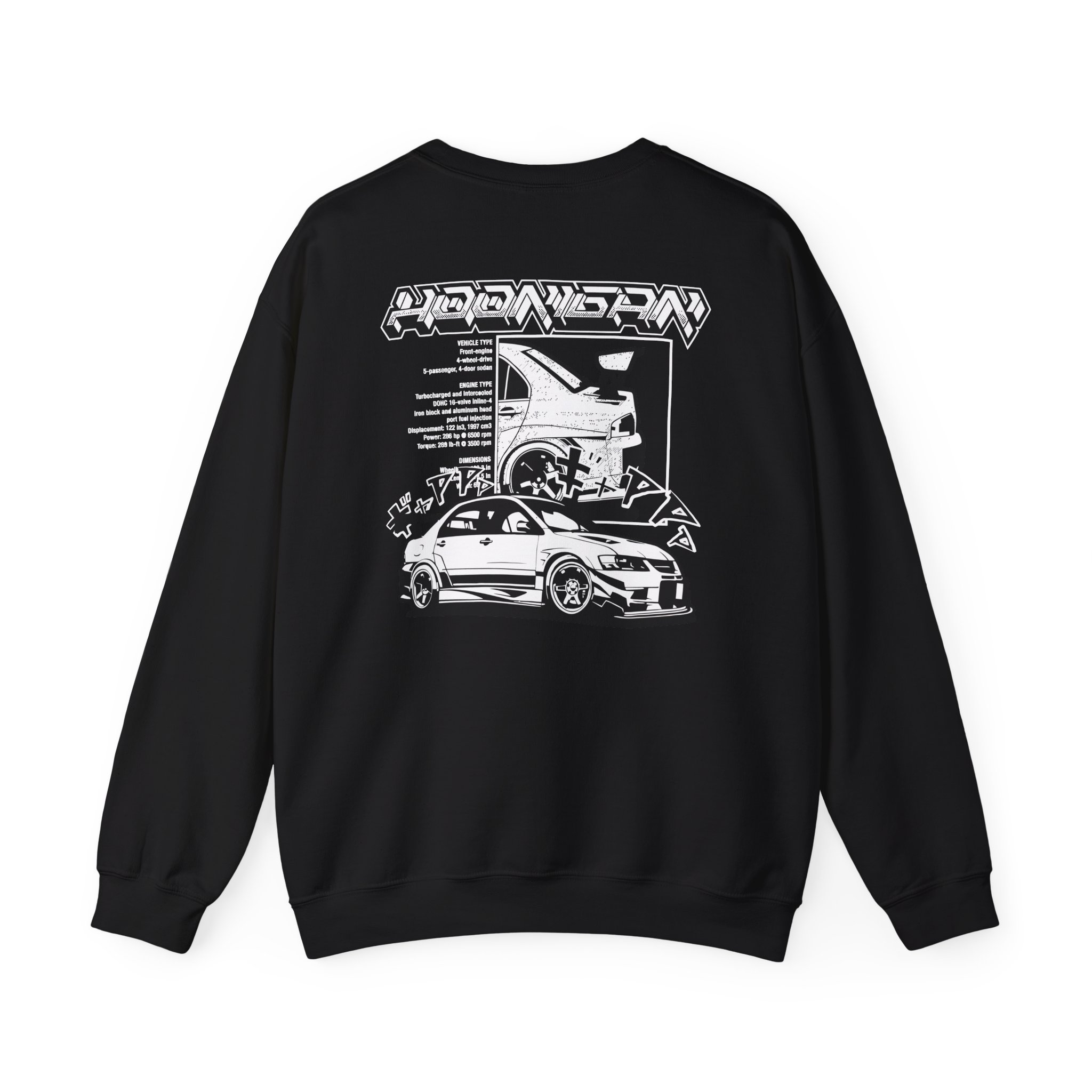 Ken Block Hoonigan Hardtail Unisex Heavy Blendâ„¢ Crewneck Sweatshirt