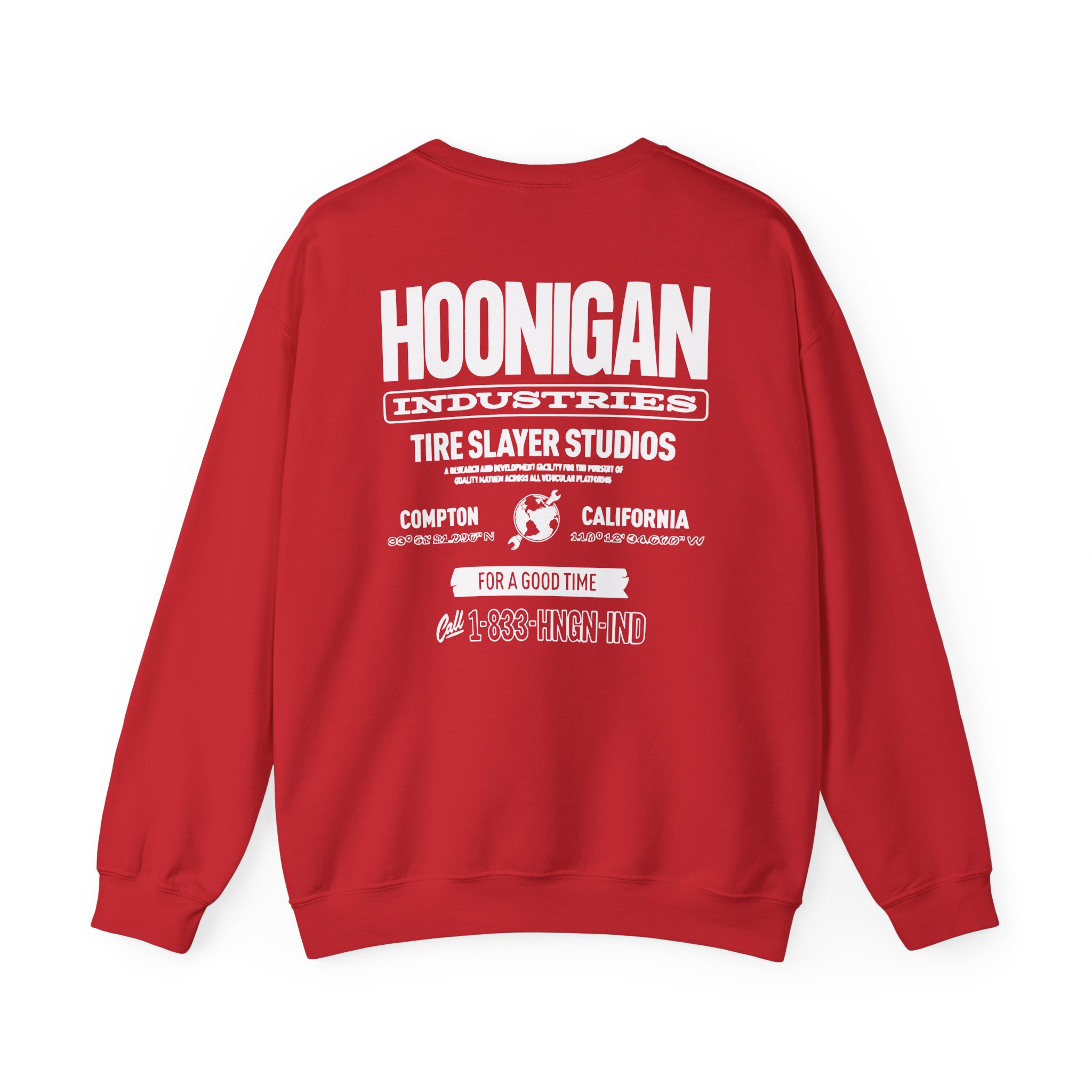 Ken Block Hoonigan Headquarters Unisex Heavy Blendâ„¢ Crewneck Sweatshirt