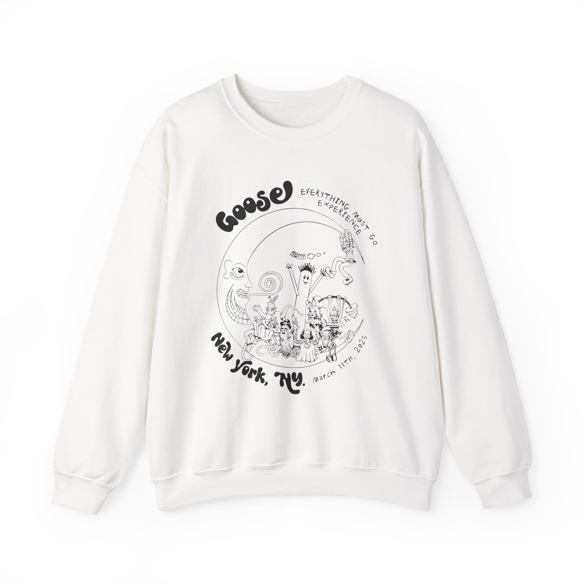 Goose Vintage EMG Experience Unisex Heavy Blendâ„¢ Crewneck Sweatshirt