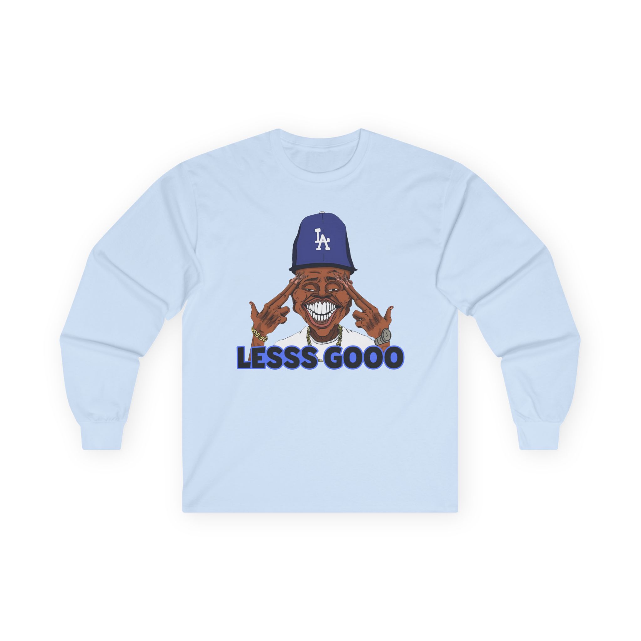 Papa Meat Lesss Gooo Unisex Ultra Cotton Long Sleeve Tee