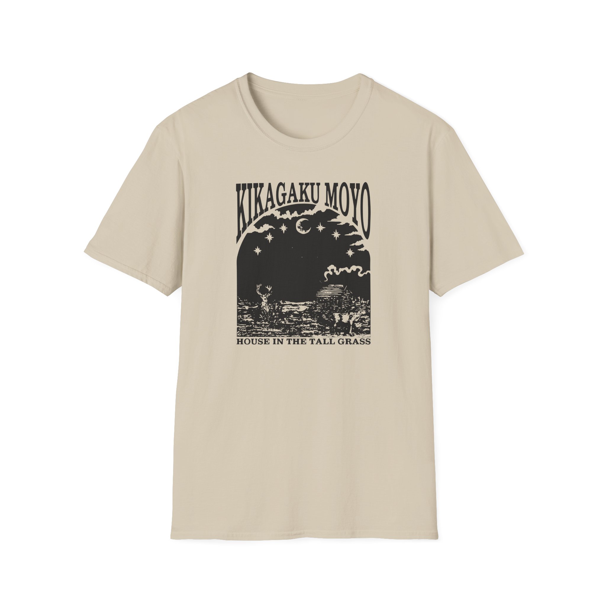 Kikagaku Moyo House in the Tall Grass Unisex Softstyle T-Shirt