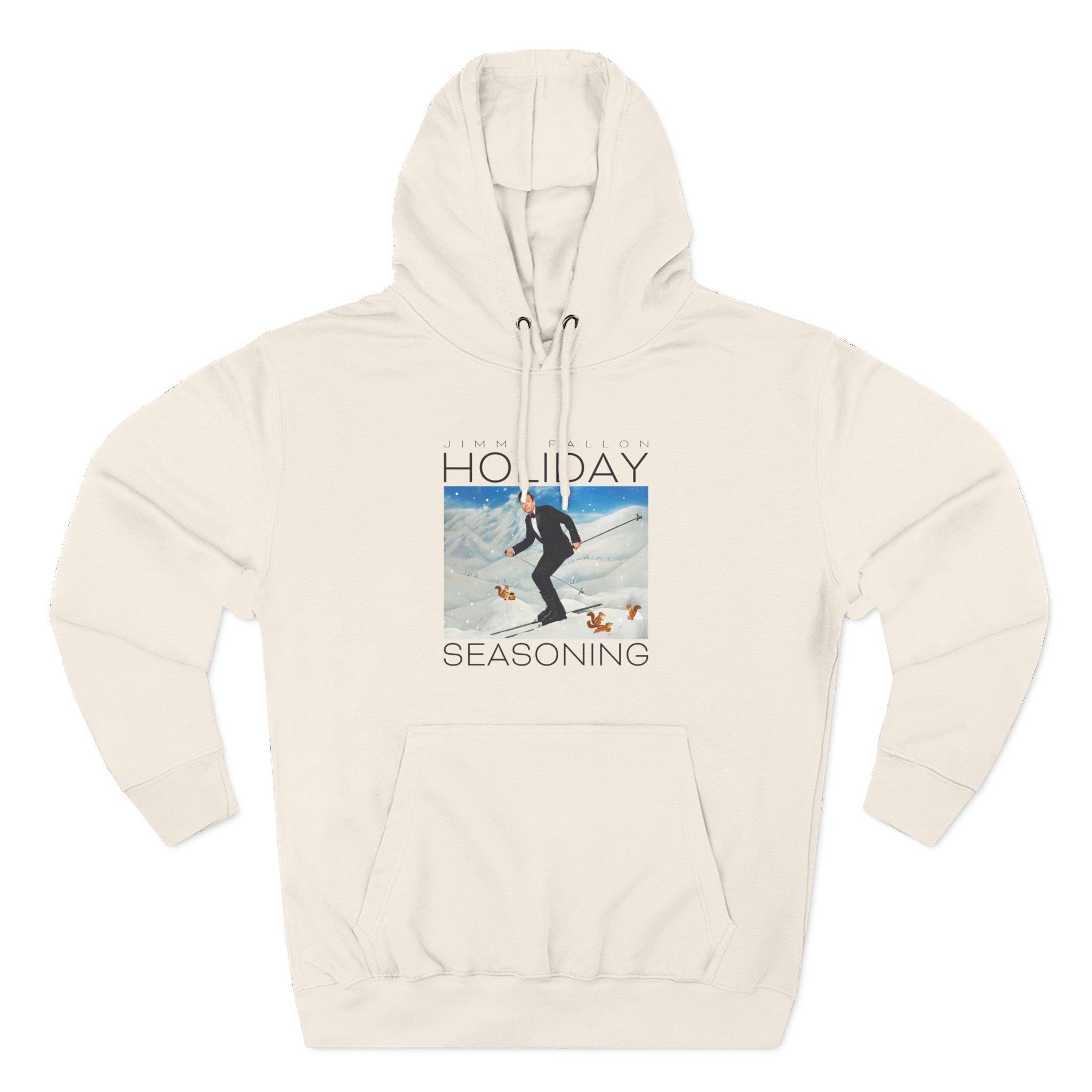 Jimmy Fallon Holiday Seasoning Three-Panel Fleece Hoodie