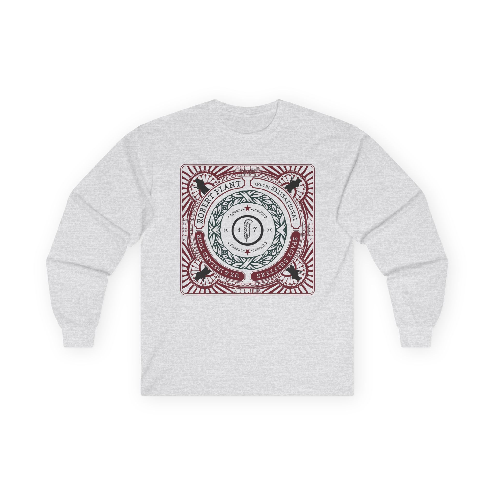 Robert Plant Retrographic Unisex Ultra Cotton Long Sleeve Tee