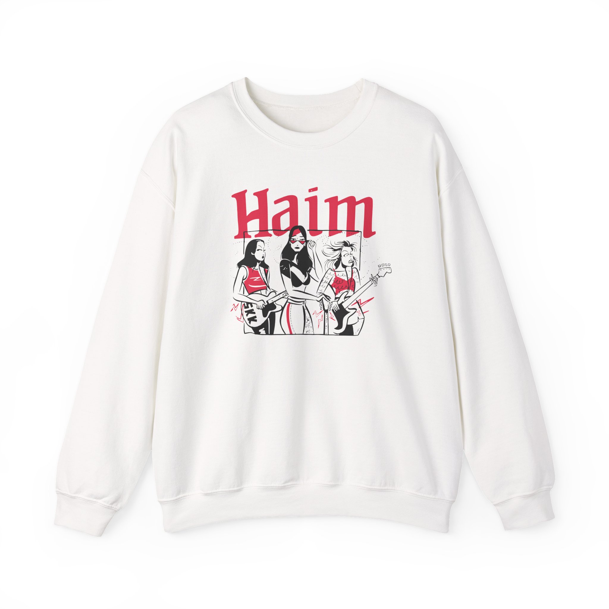 Haim Unisex Heavy Blendâ„¢ Crewneck Sweatshirt
