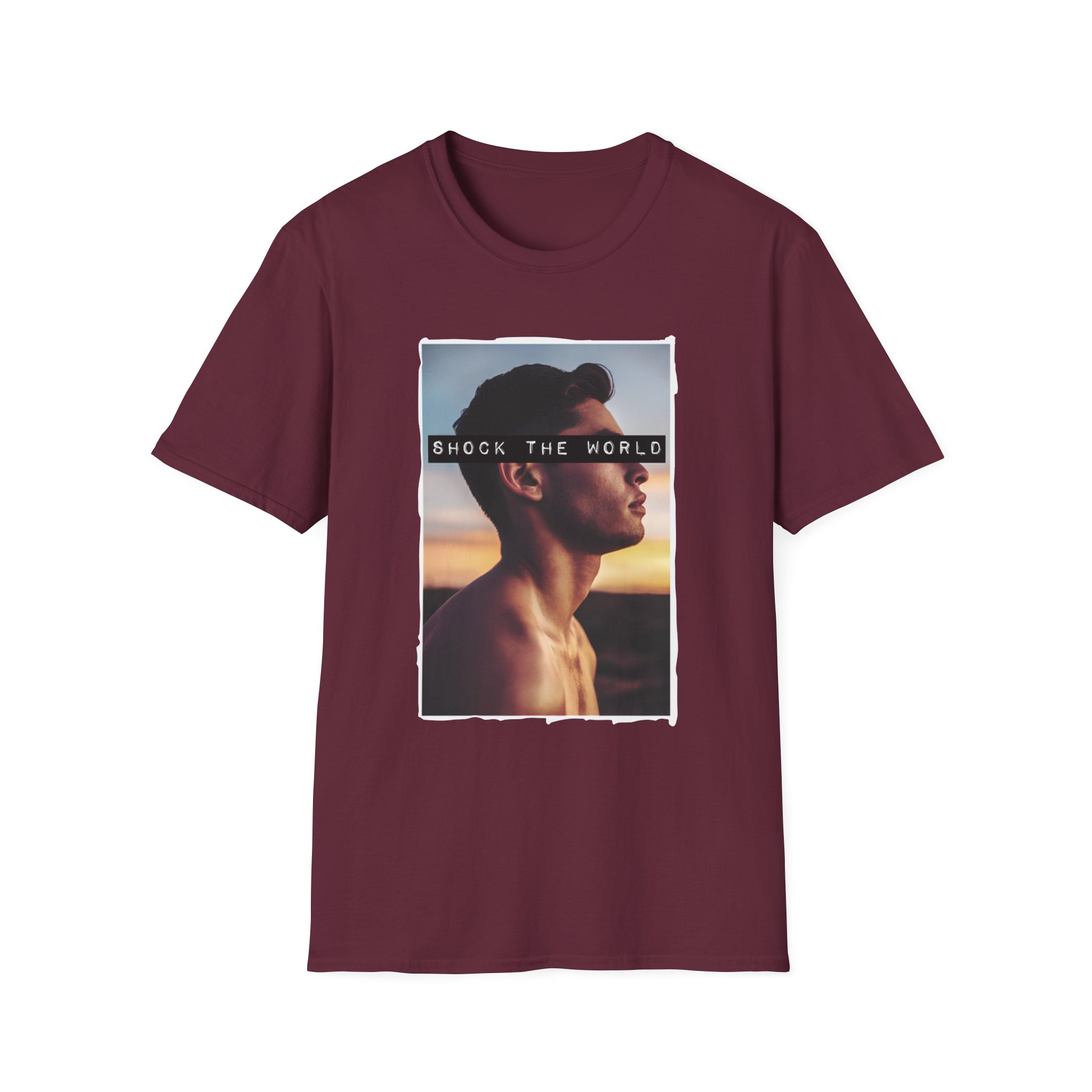 Ryan Garcia Shock the World Unisex Softstyle T-Shirt