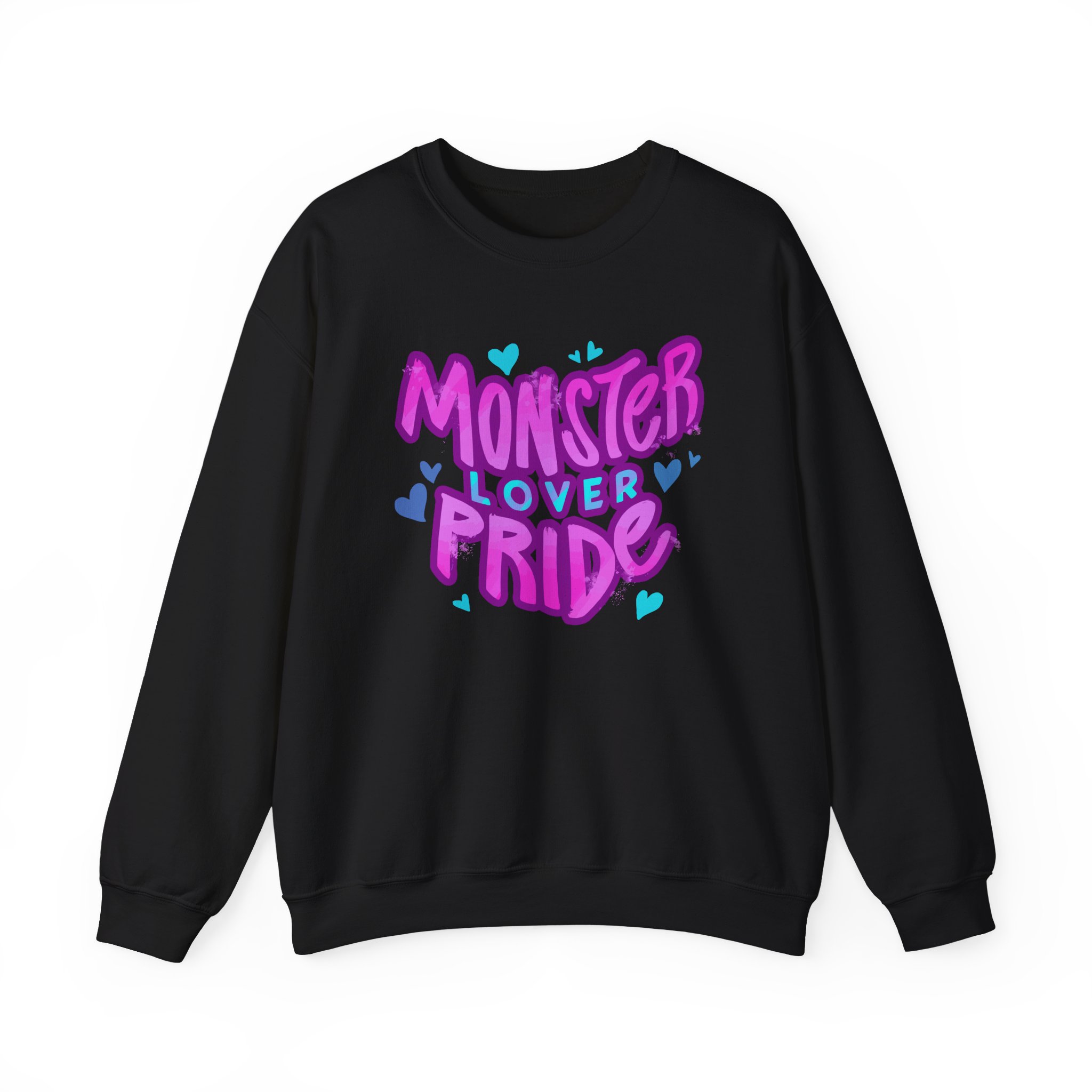 Vivziepop Monster Lover Pride Unisex Heavy Blendâ„¢ Crewneck Sweatshirt