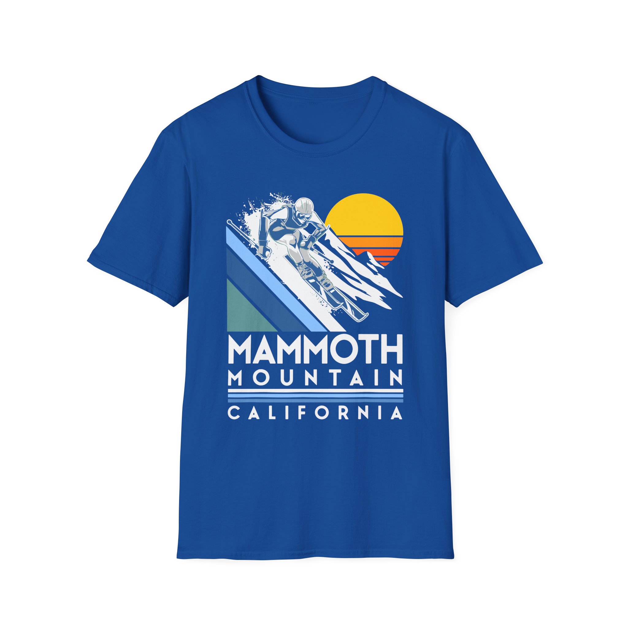 Mammoth Mountain California Unisex Softstyle T-Shirt