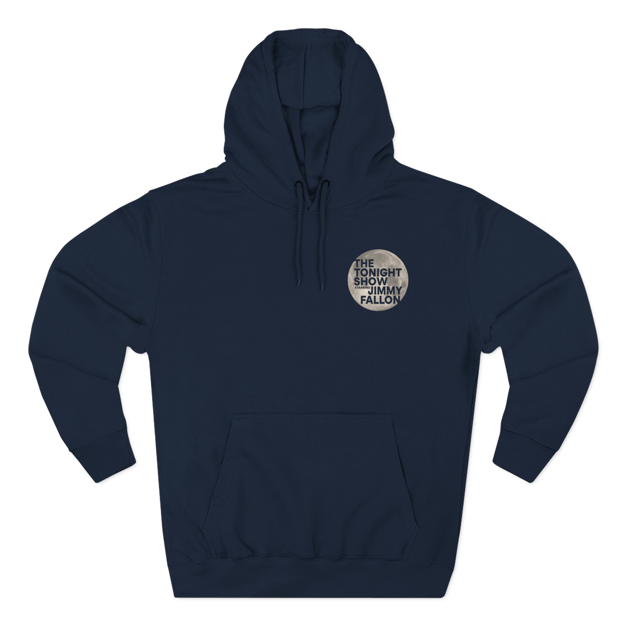 Jimmy Fallon Tonight Show Moon Logo Three-Panel Fleece Hoodie