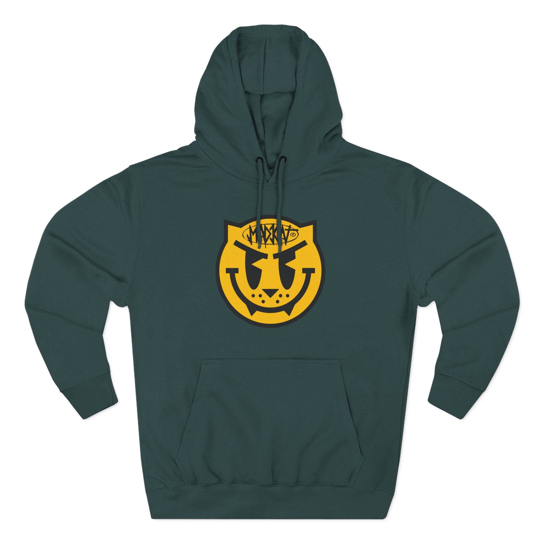 Rubius Scratching Worldwide Three-Panel Fleece Hoodie