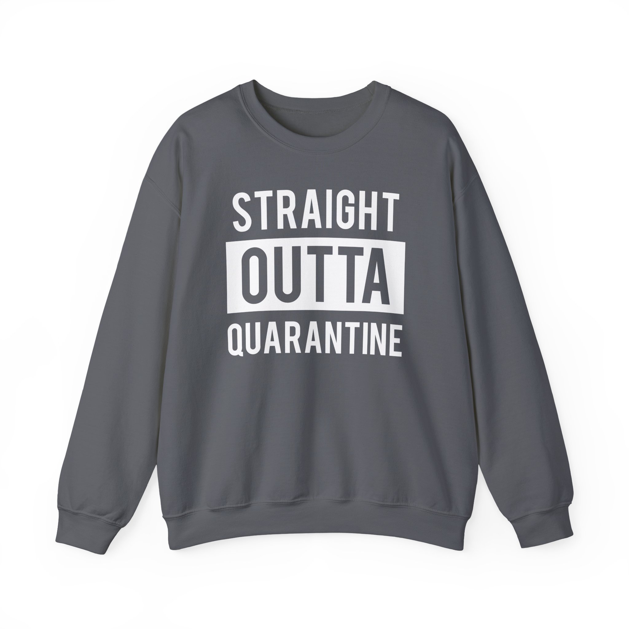 NWA Straight Outta Quarantine Unisex Heavy Blendâ„¢ Crewneck Sweatshirt