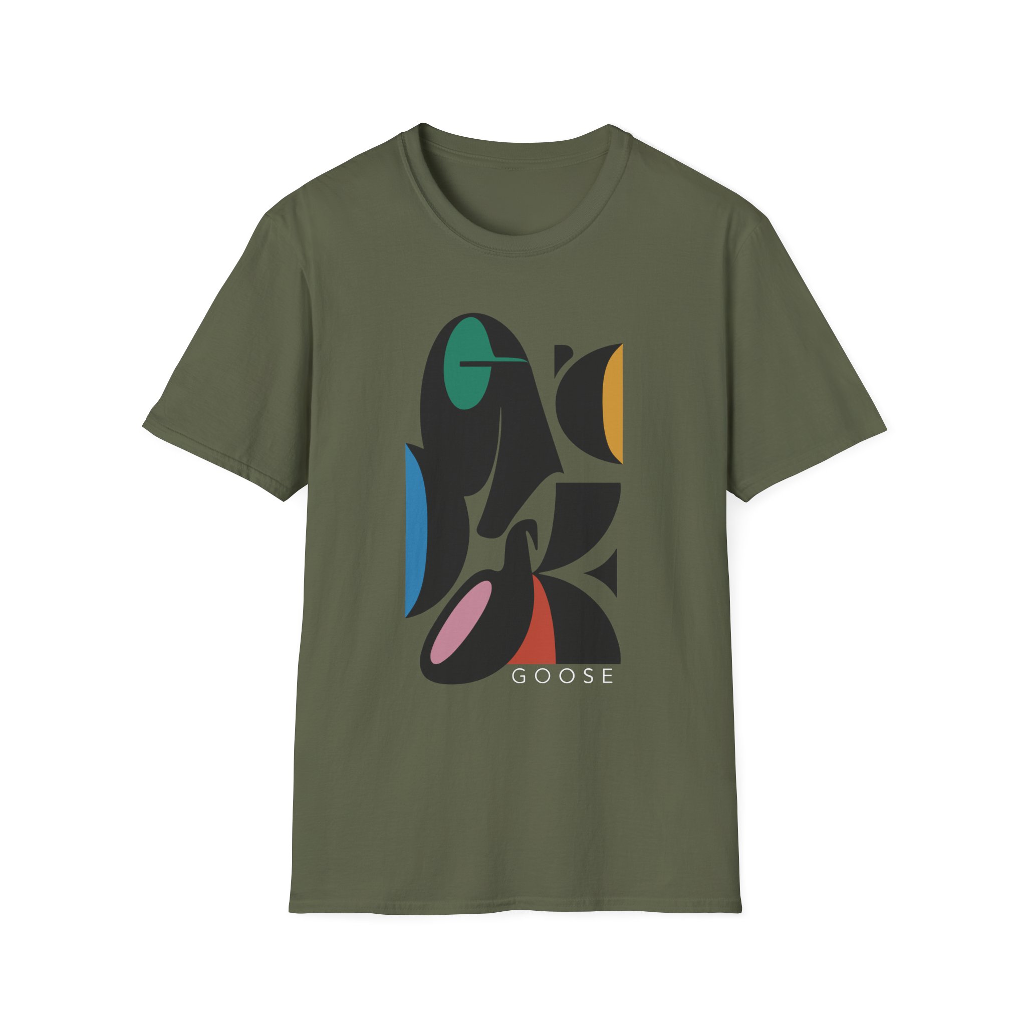 Goose Warp Spheres Unisex Softstyle T-Shirt