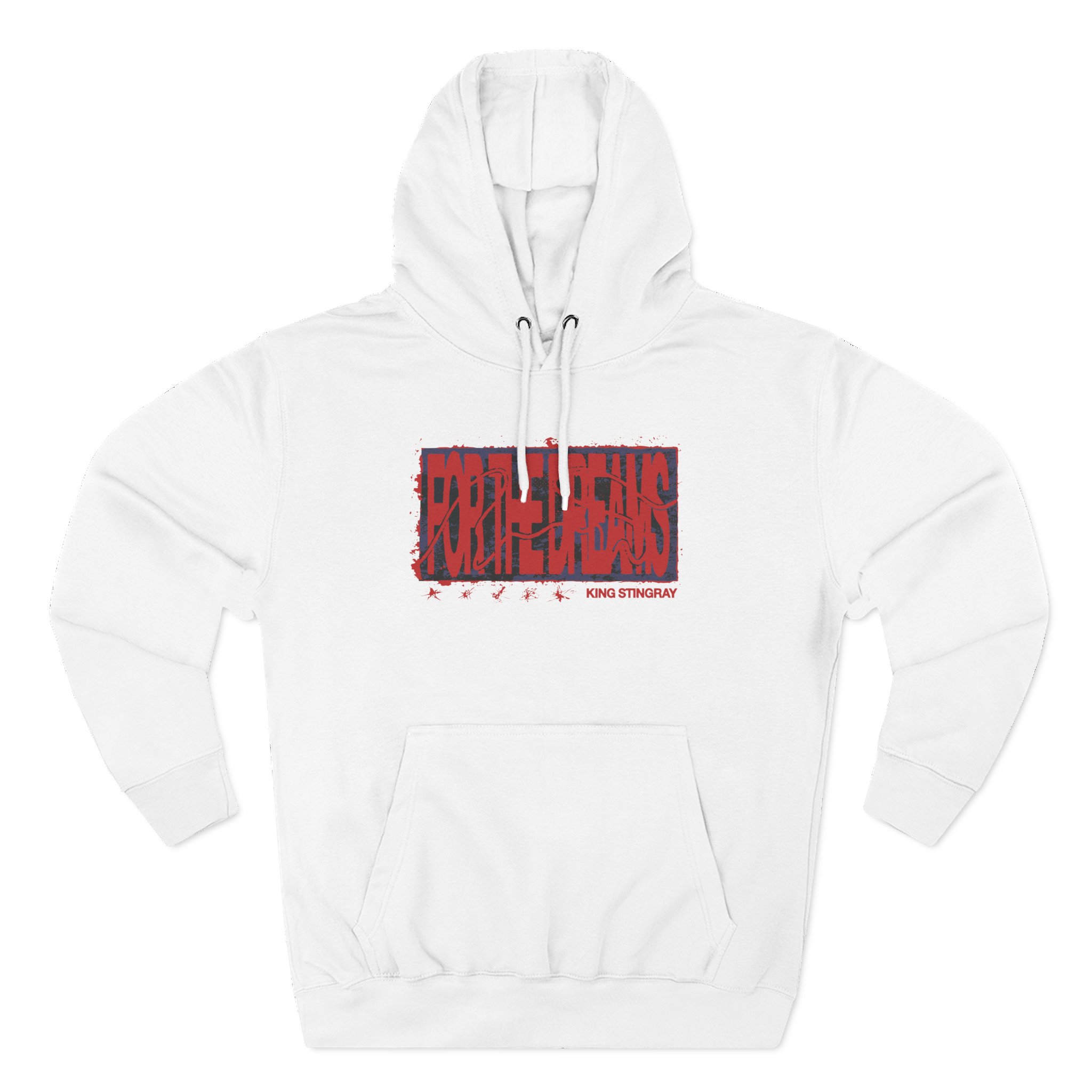 King Stingray for the Dreams Three-Panel Fleece Hoodie