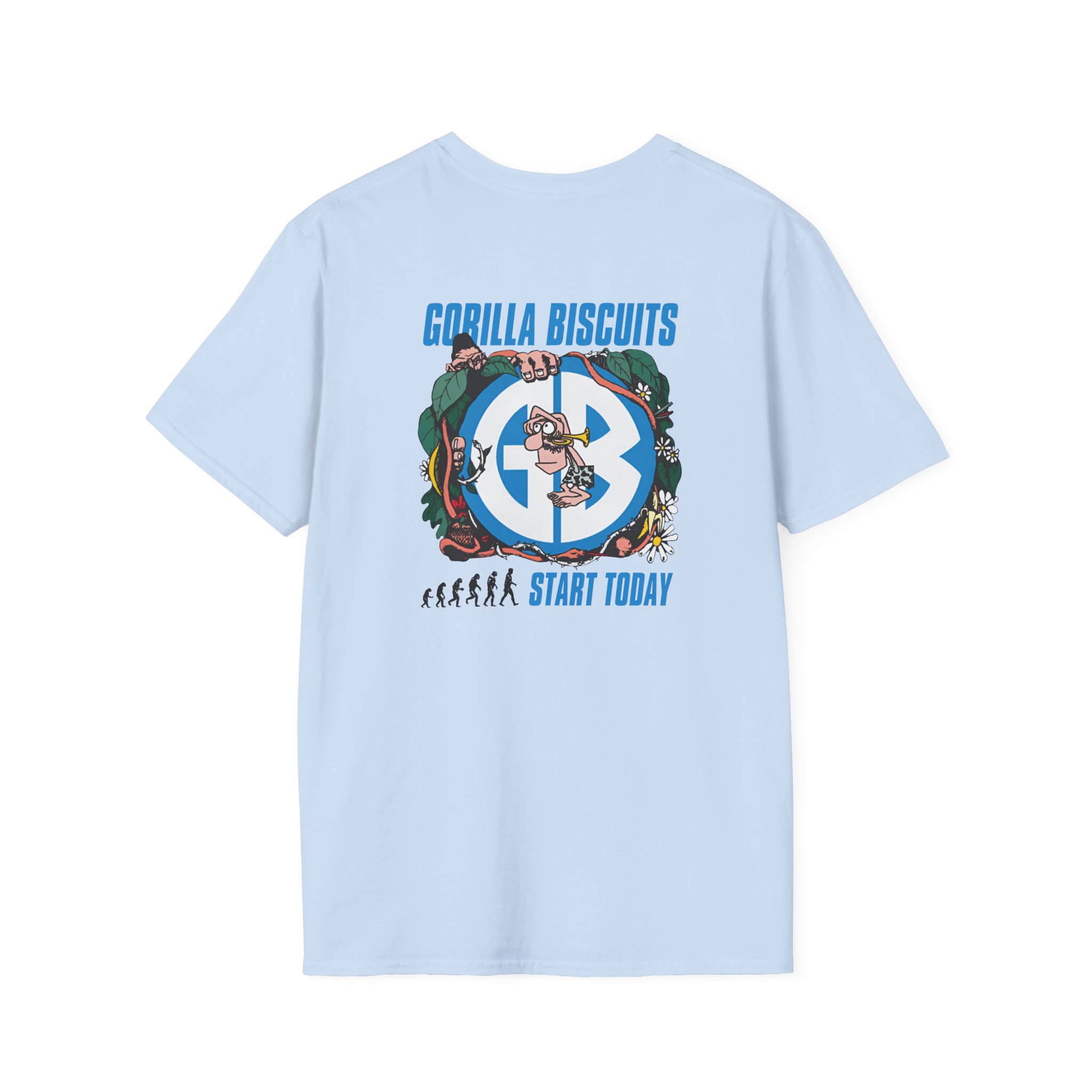 Gorilla Biscuits Jungle Unisex Softstyle T-Shirt