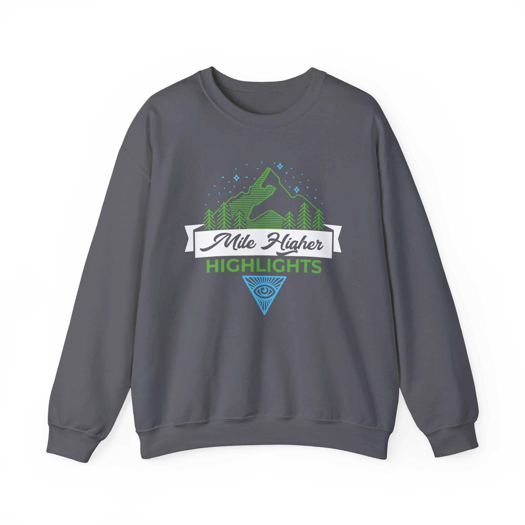 Kendall Rae Mile Higher Unisex Heavy Blendâ„¢ Crewneck Sweatshirt