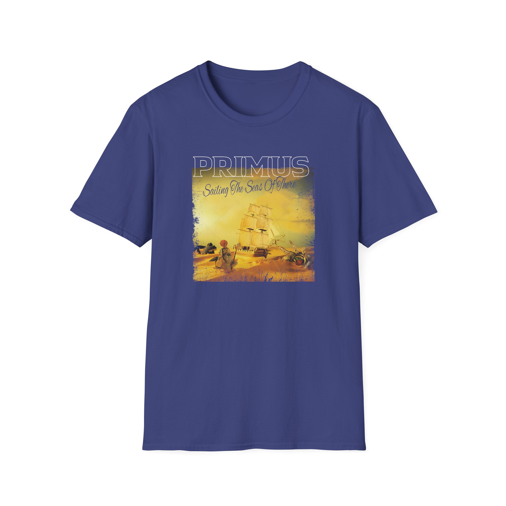 Primus Sailing the Seas of Cheese Unisex Softstyle T-Shirt
