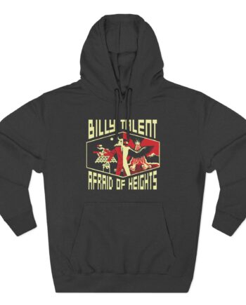 Billy Talent Afraid of Heights Three-Panel Fleece Hoodie