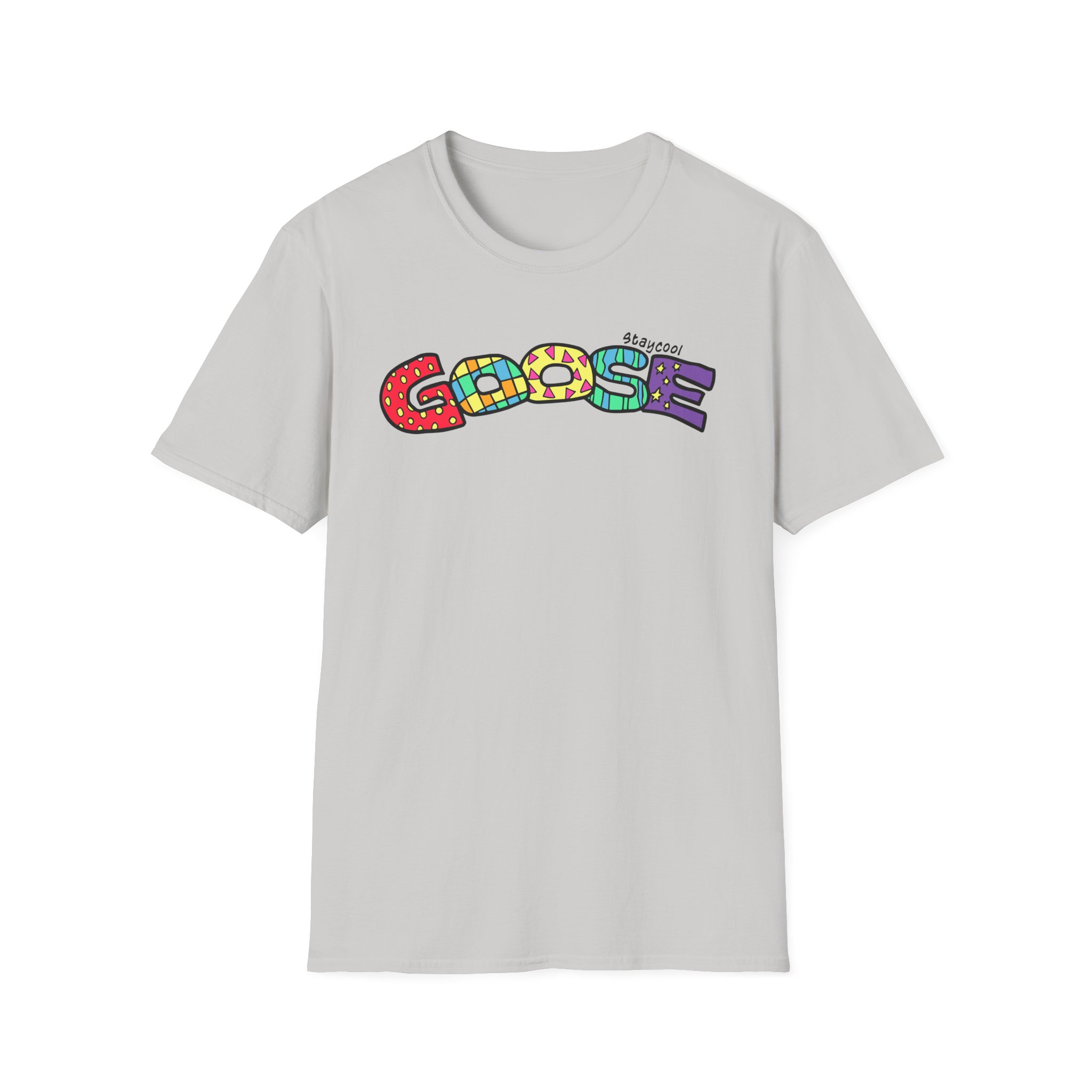 Goose x Staycool Rainbow Unisex Softstyle T-Shirt