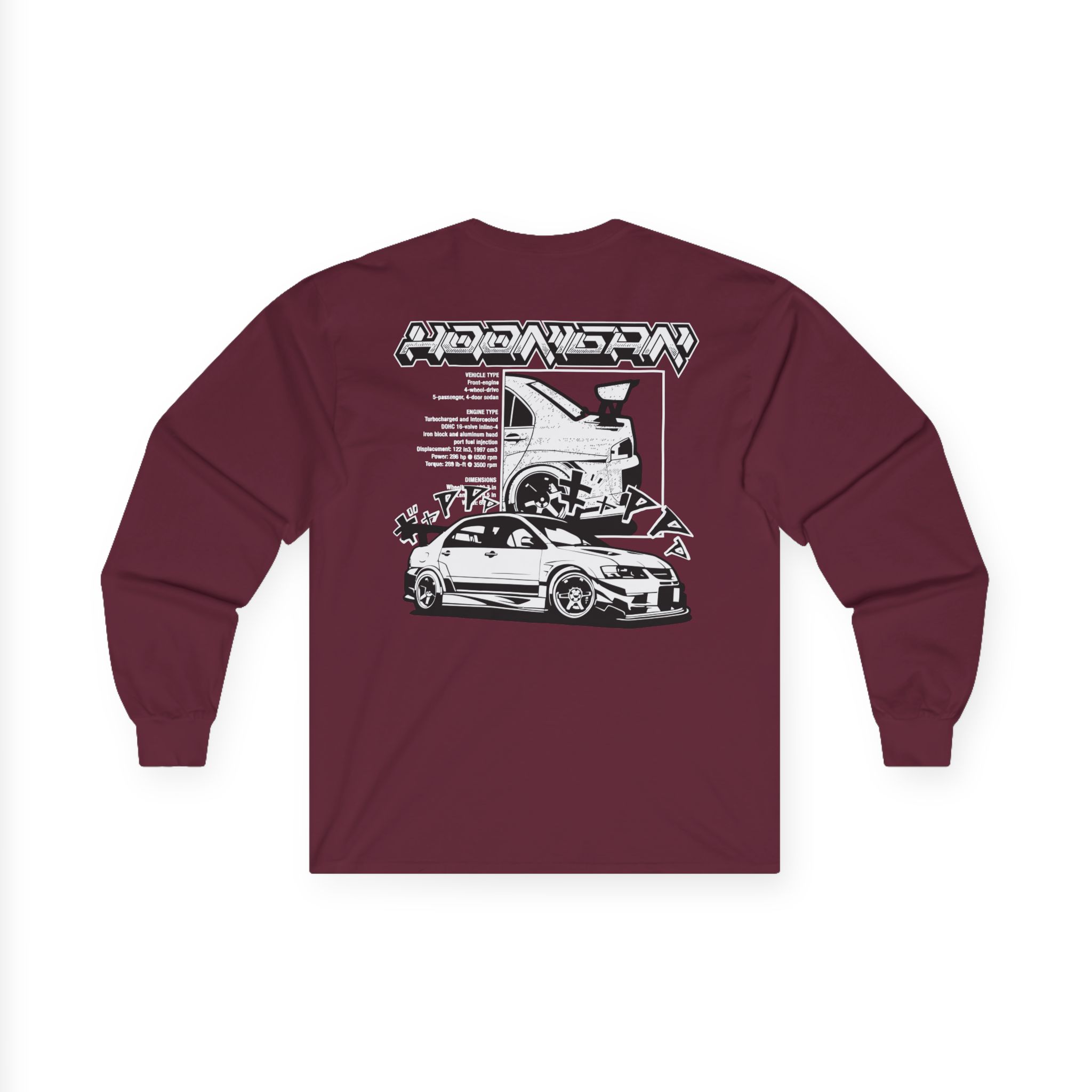 Ken Block Hoonigan Hardtail Unisex Ultra Cotton Long Sleeve Tee