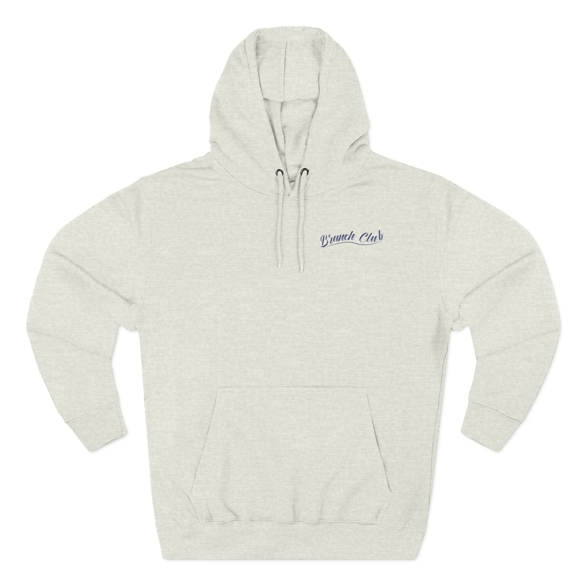 Basement Yard Mimosa Brunch Club Three-Panel Fleece Hoodie