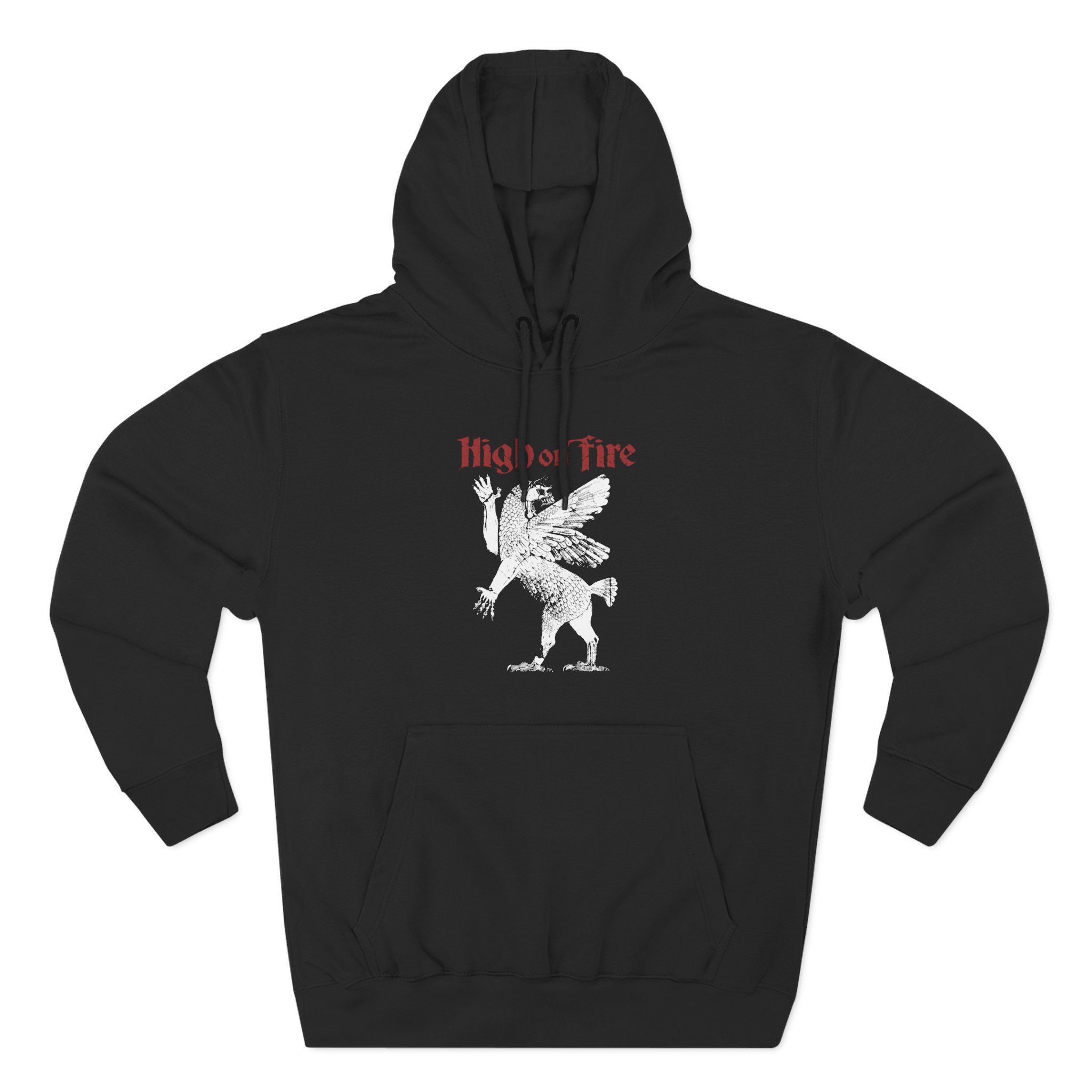 High on Fire Gryphon Three-Panel Fleece Hoodie