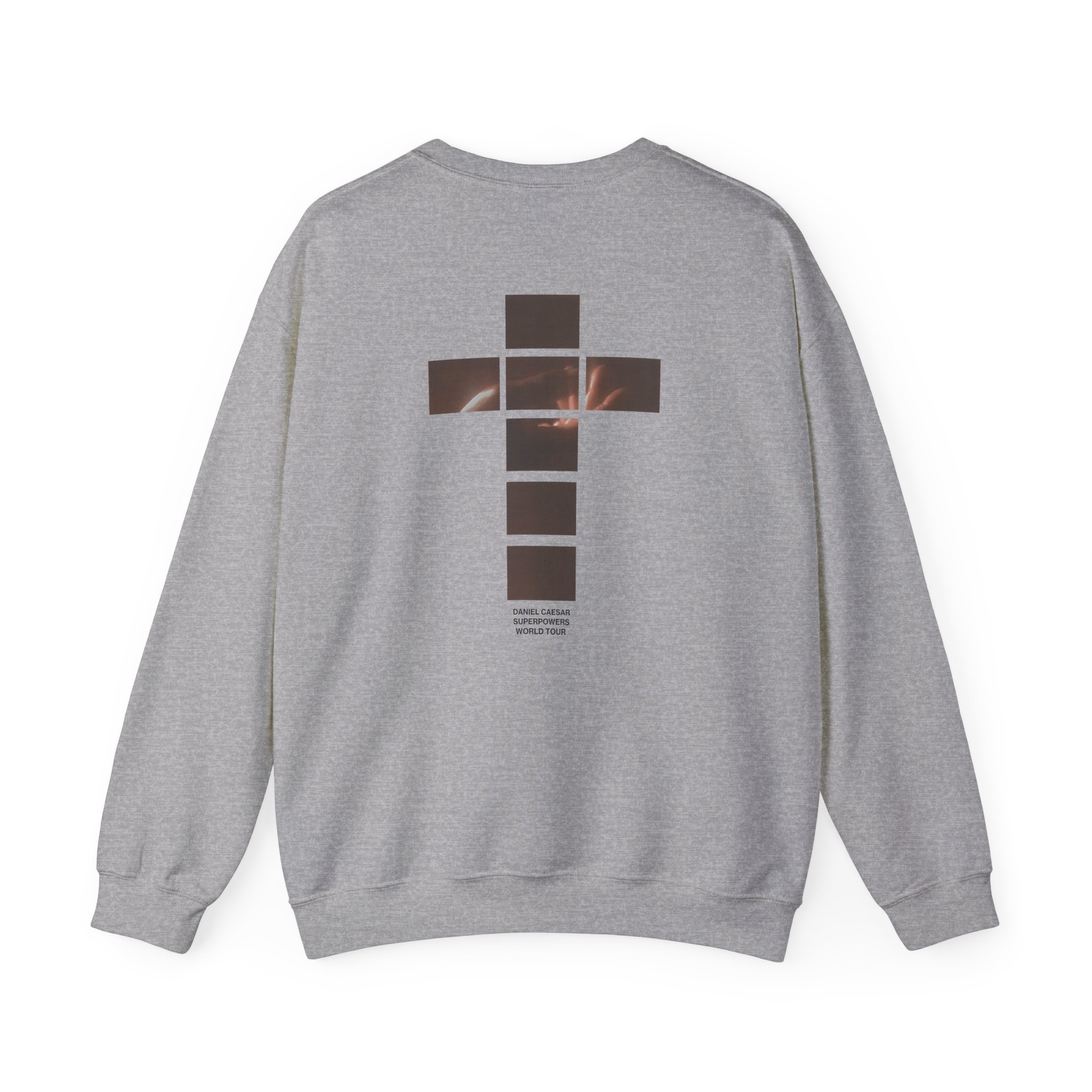 Daniel Caesar Superpowers World Tour Unisex Heavy Blendâ„¢ Crewneck Sweatshirt