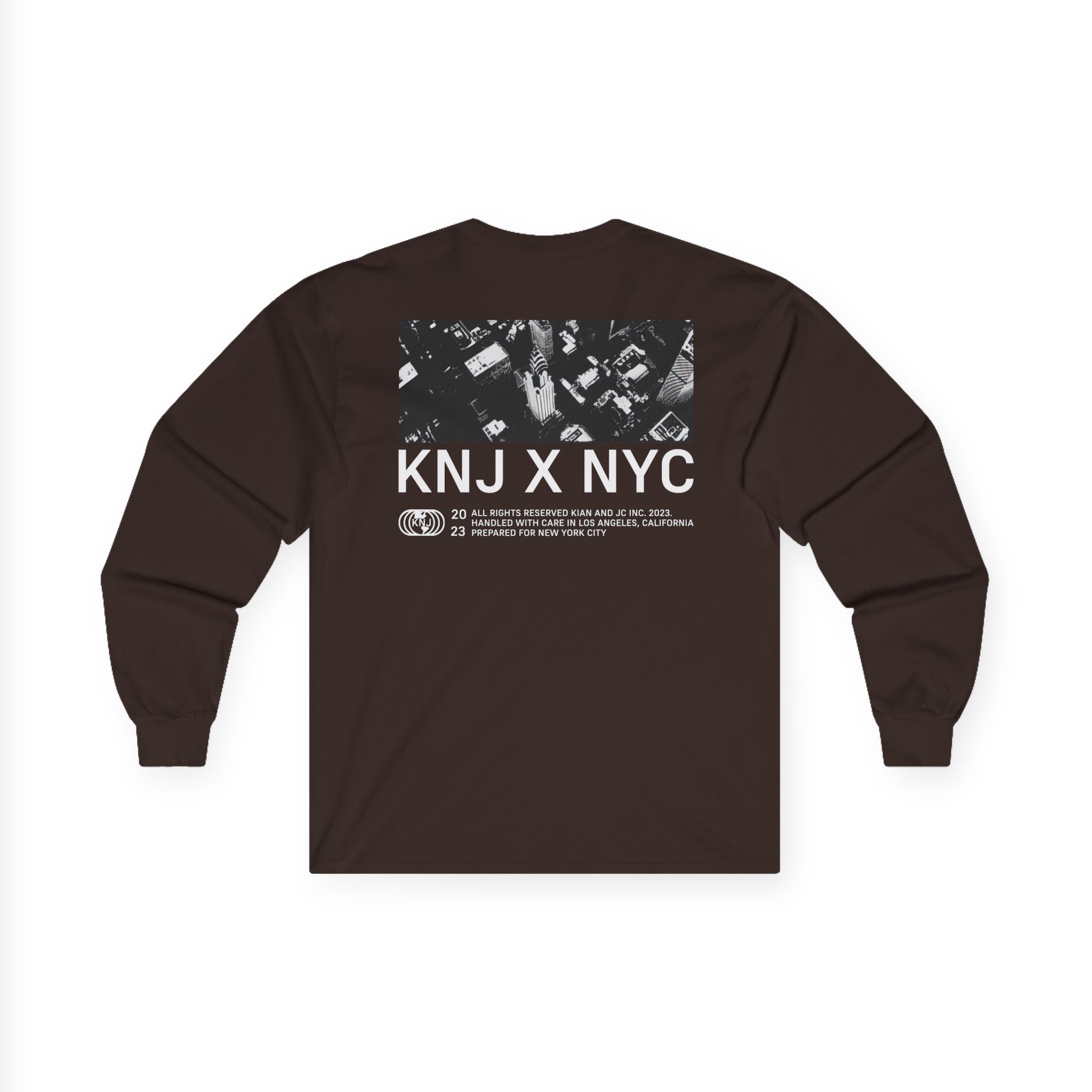 KNJ Unisex Ultra Cotton Long Sleeve Tee