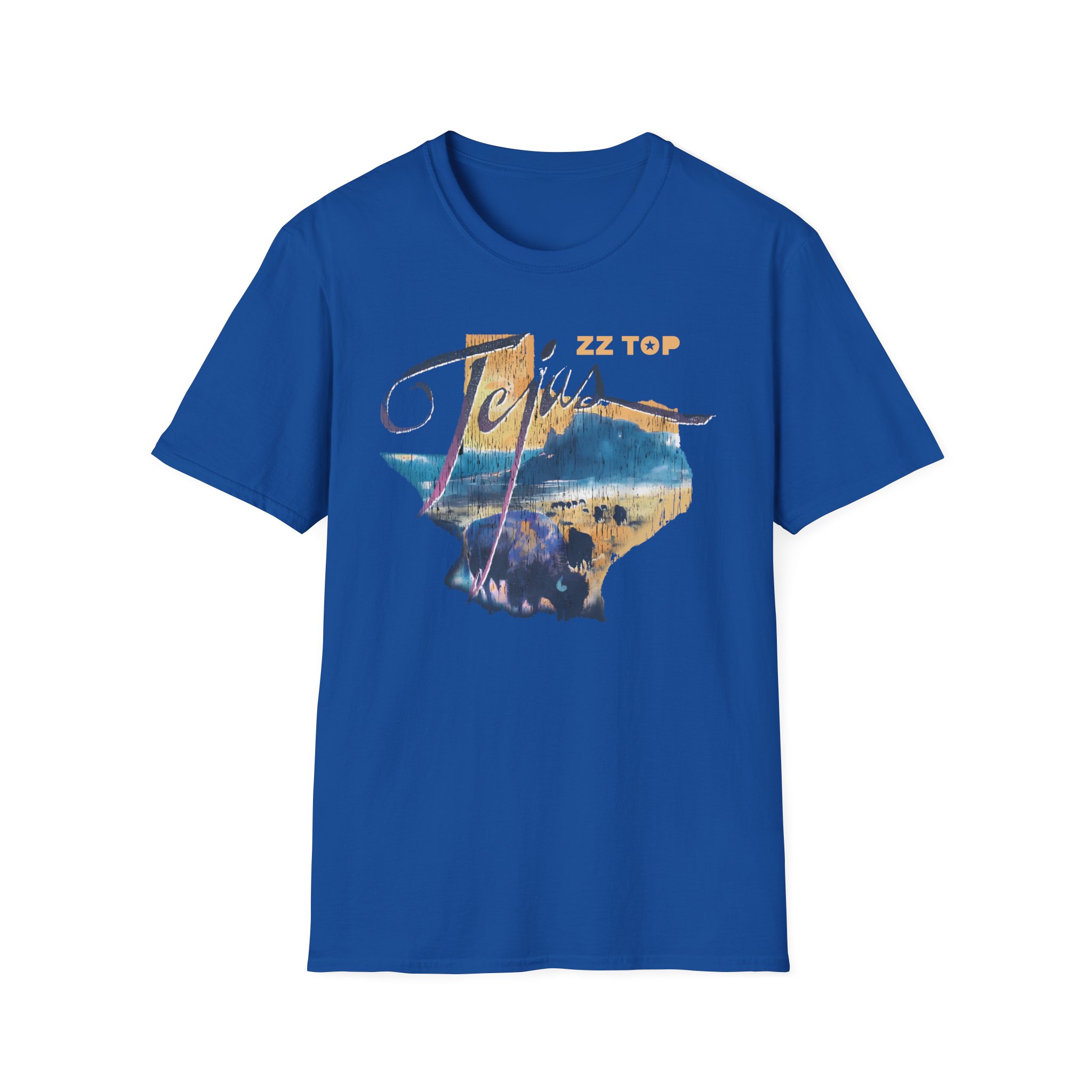 ZZ Top Tejas Unisex Softstyle T-Shirt