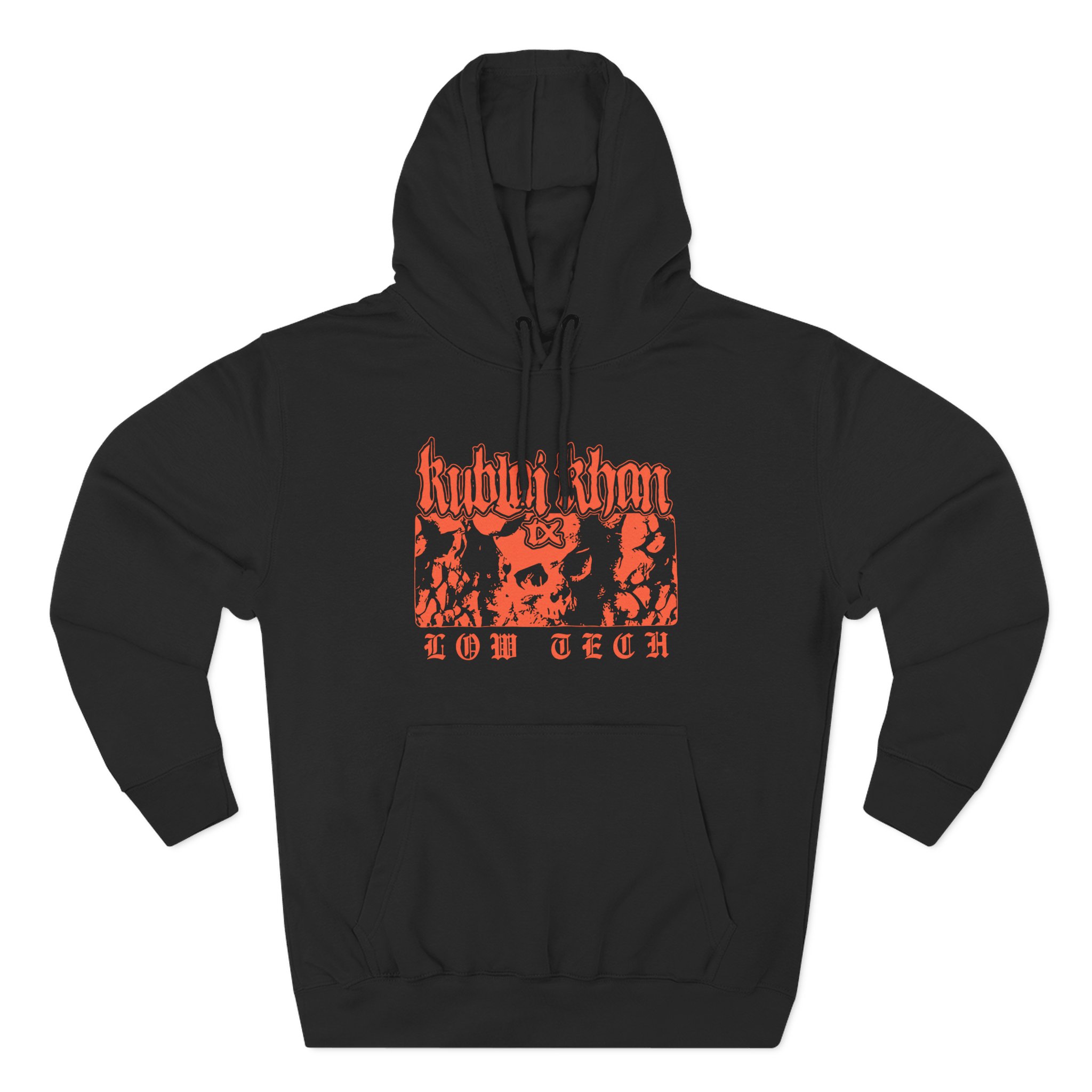 Kublai Khan - Low Tech Three-Panel Fleece Hoodie