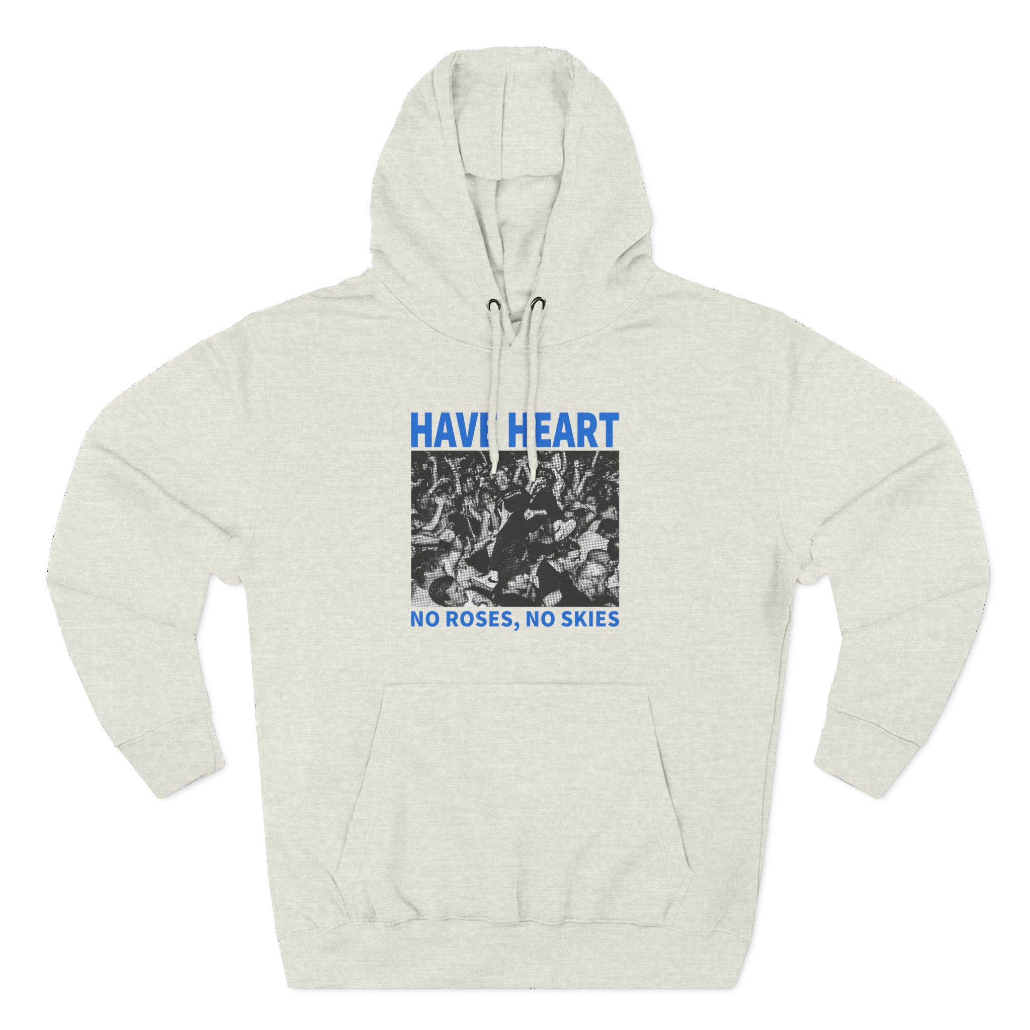Have Heart No Roses, No Skies Three-Panel Fleece Hoodie