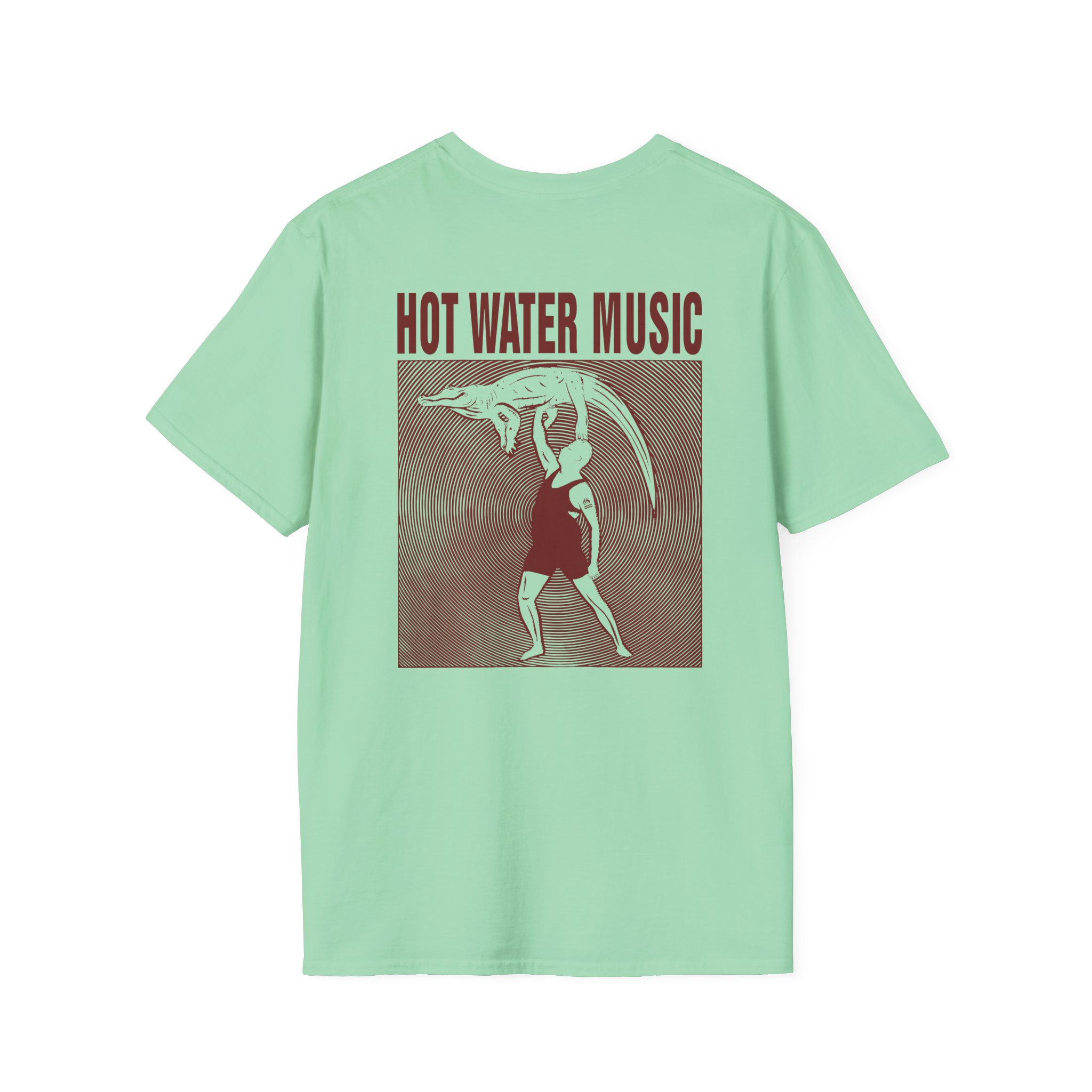 Hot Water Music Florida Man Unisex Softstyle T-Shirt