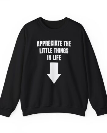 Jynxzi Appreciate the Little Things in Life Unisex Heavy Blend™ Crewneck Sweatshirt