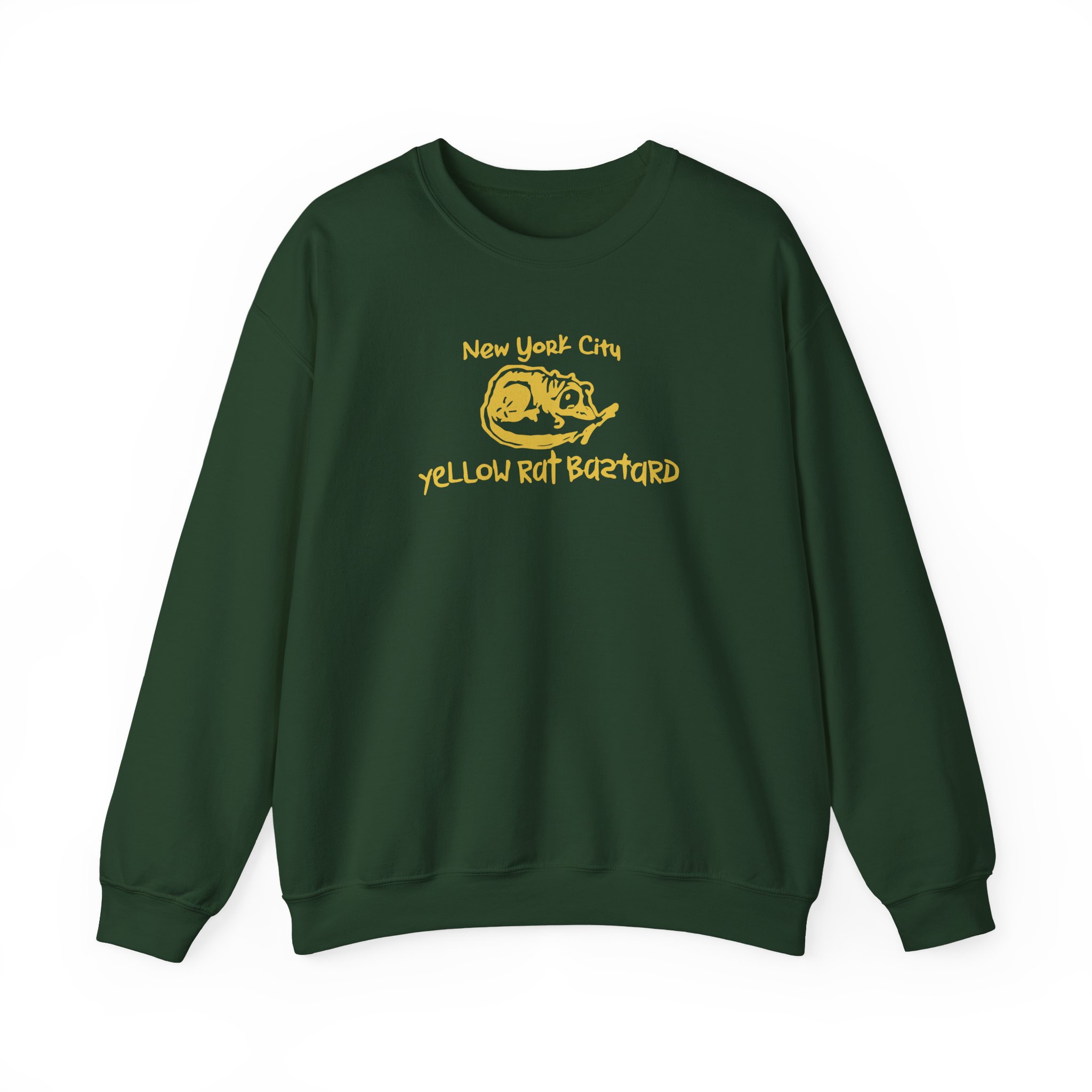Ishowspeed John Galt Nyc Yellow Rat Bastard Unisex Heavy Blendâ„¢ Crewneck Sweatshirt
