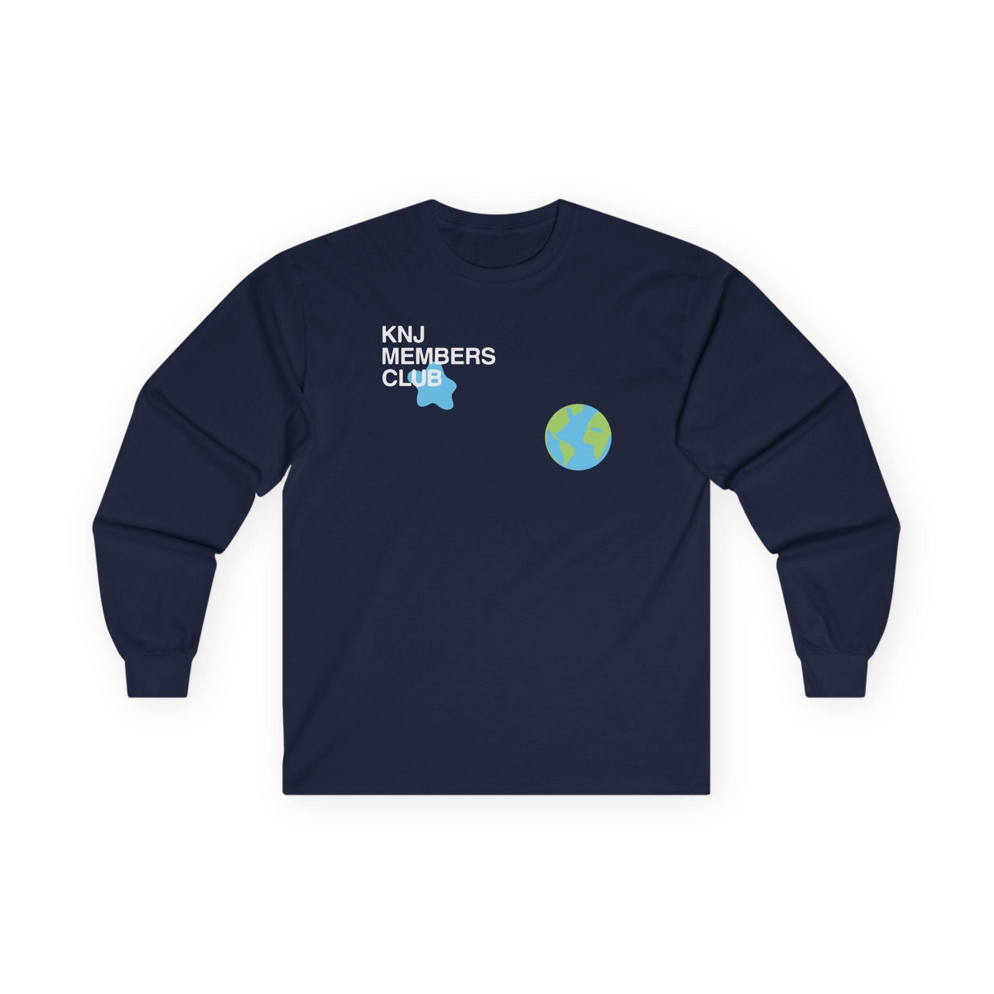 KNJ Members Club Unisex Ultra Cotton Long Sleeve Tee