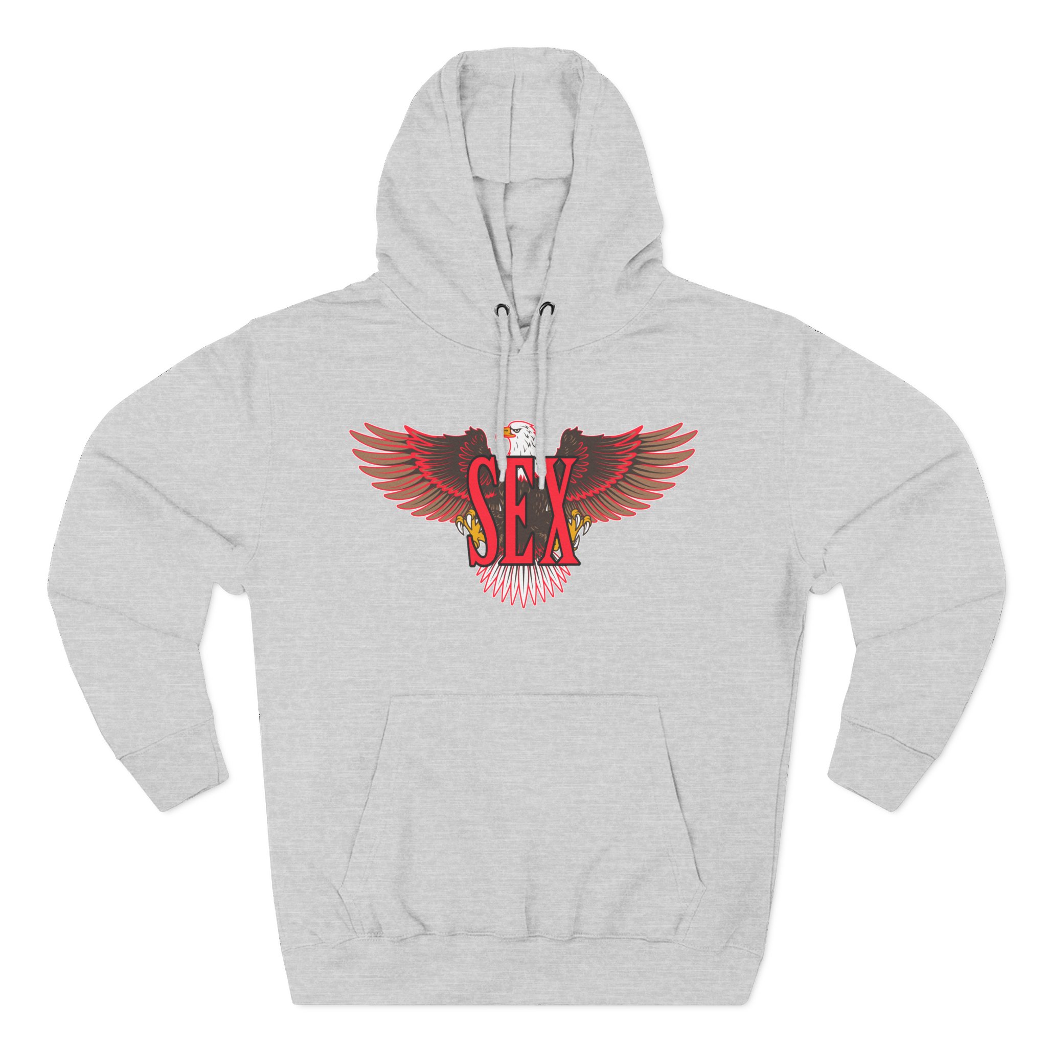 Sexmane Three-Panel Fleece Hoodie