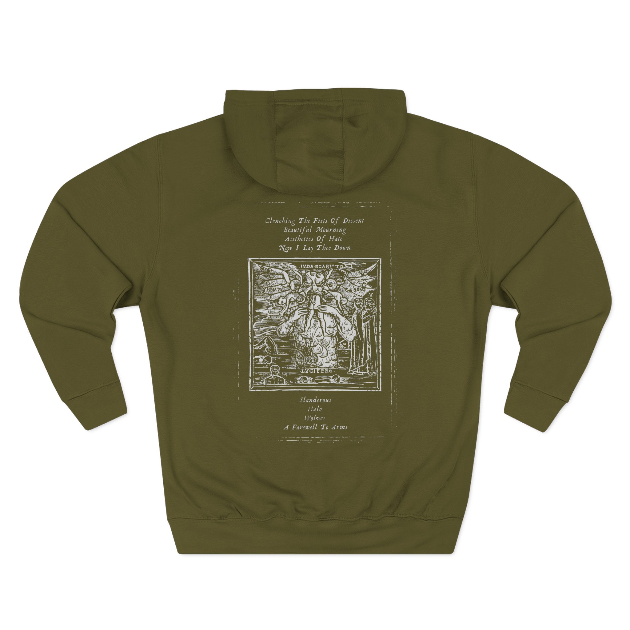 Machine Head the Blackening Three-Panel Fleece Hoodie