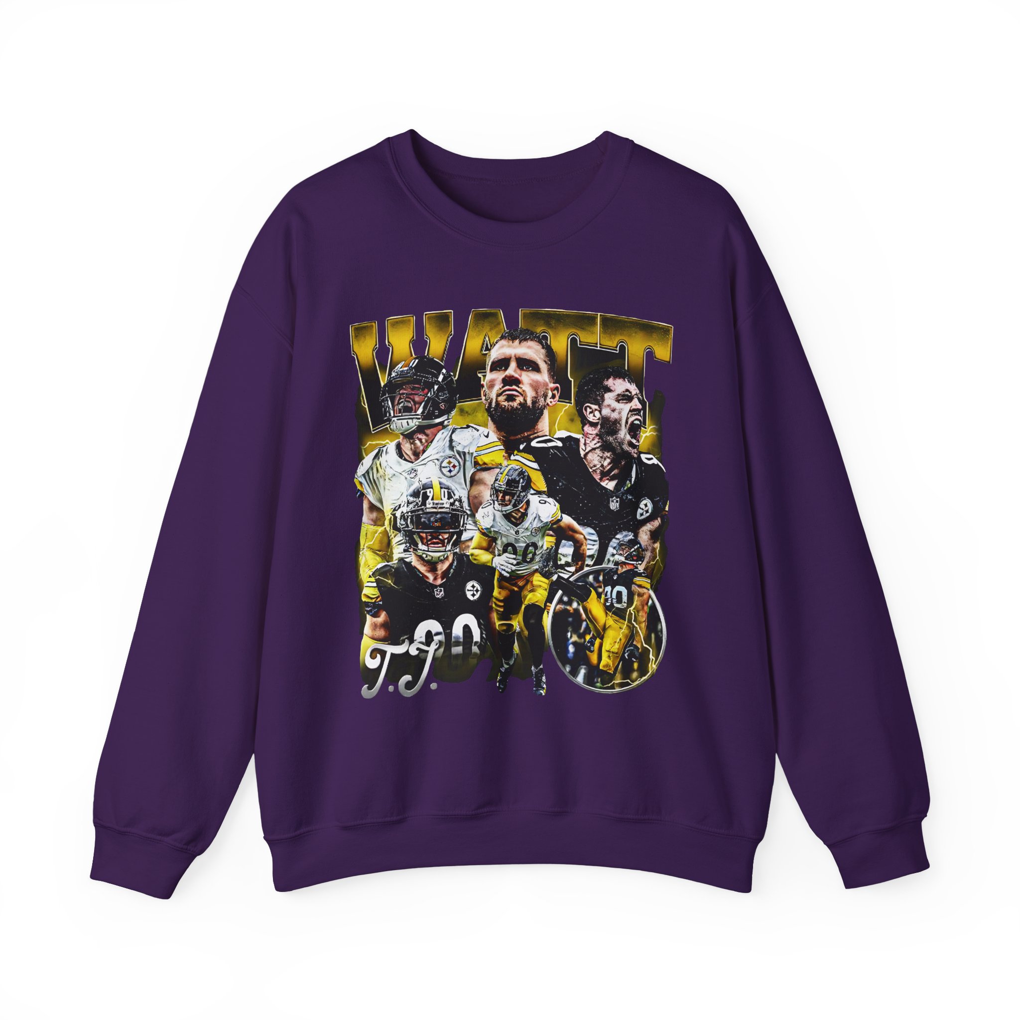 Tj Watt Unisex Heavy Blendâ„¢ Crewneck Sweatshirt