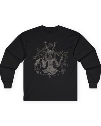 Heilung Cernunina Futha Unisex Ultra Cotton Long Sleeve Tee
