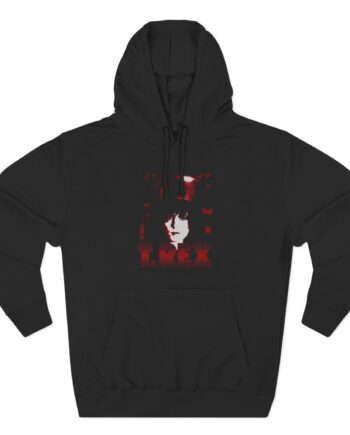 T Rex Marc Top Hat Three-Panel Fleece Hoodie