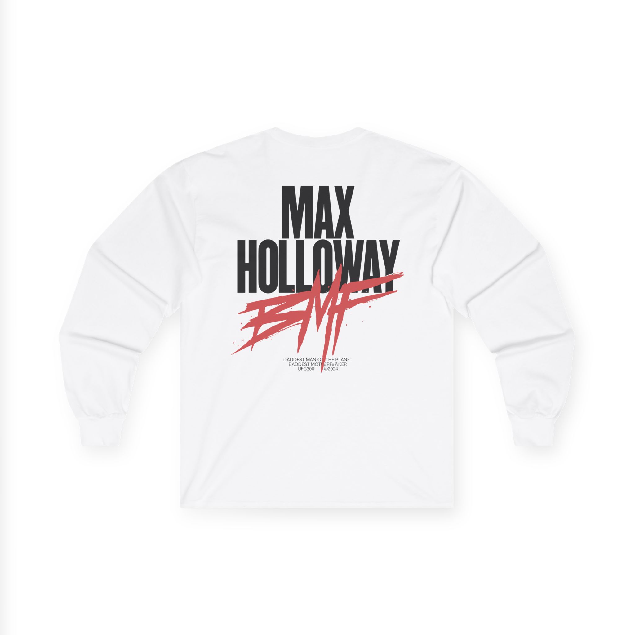Max Holloway Dmp/bmf Unisex Ultra Cotton Long Sleeve Tee