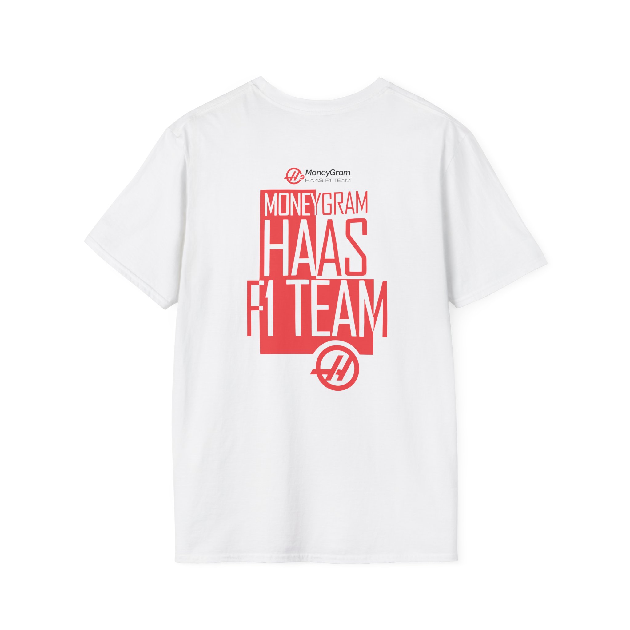Haas F1 Color Block Unisex Softstyle T-Shirt