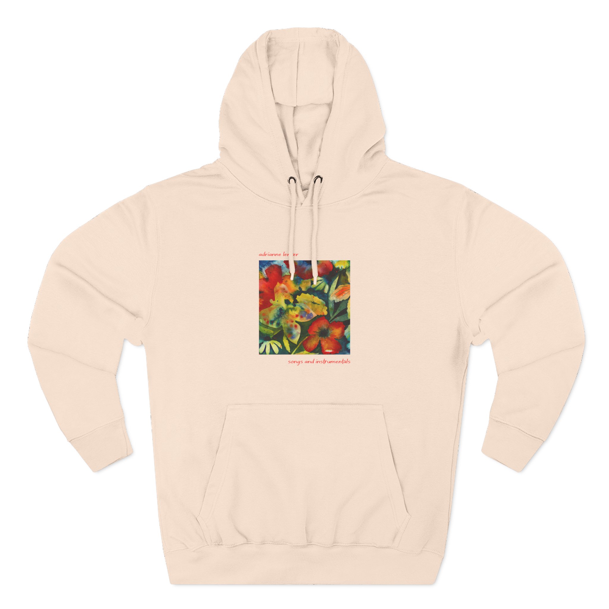 Adrianne Lenker Songs and Instrumentals Three-panel Fleece Hoodie