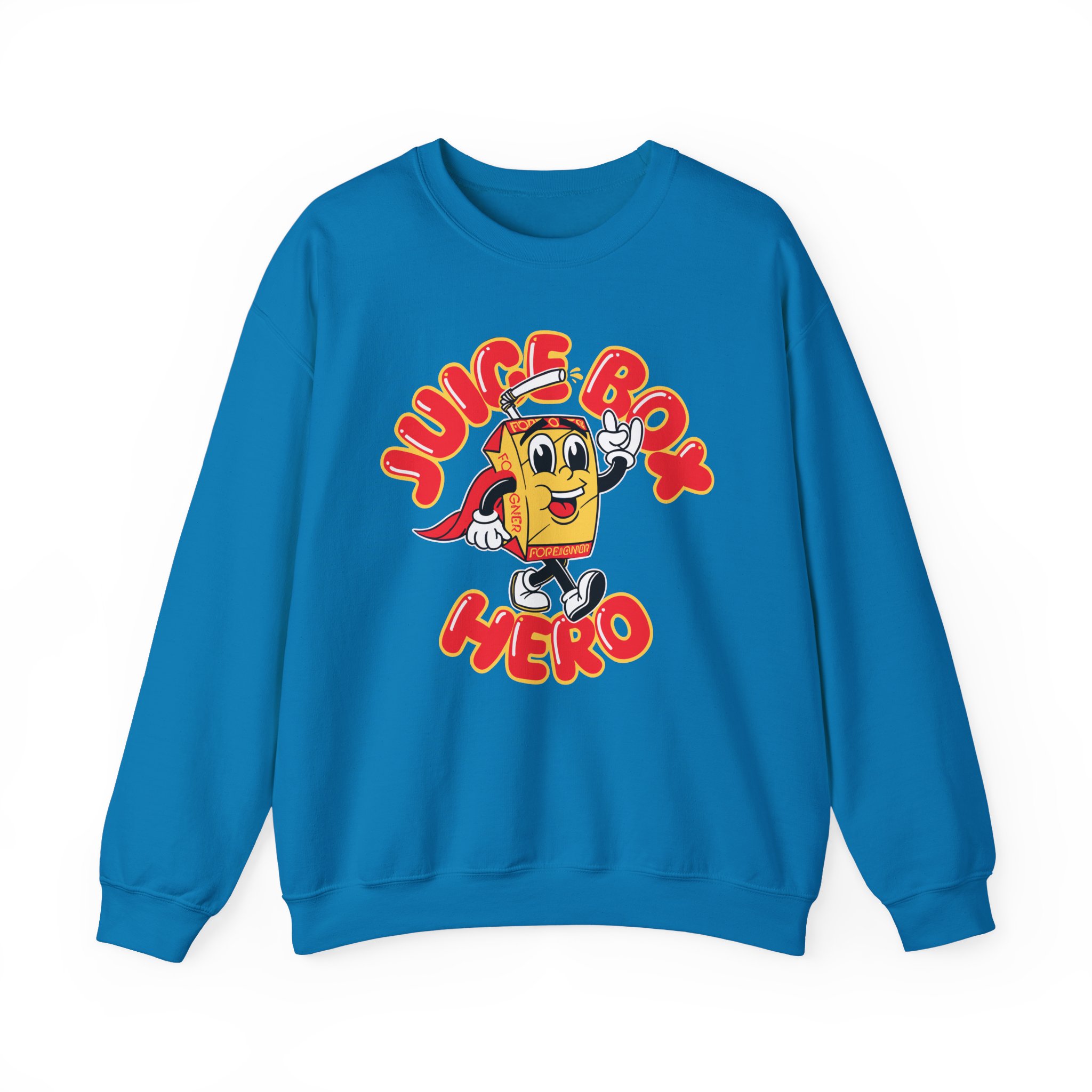 Foreigner Juicebox Hero Unisex Heavy Blendâ„¢ Crewneck Sweatshirt