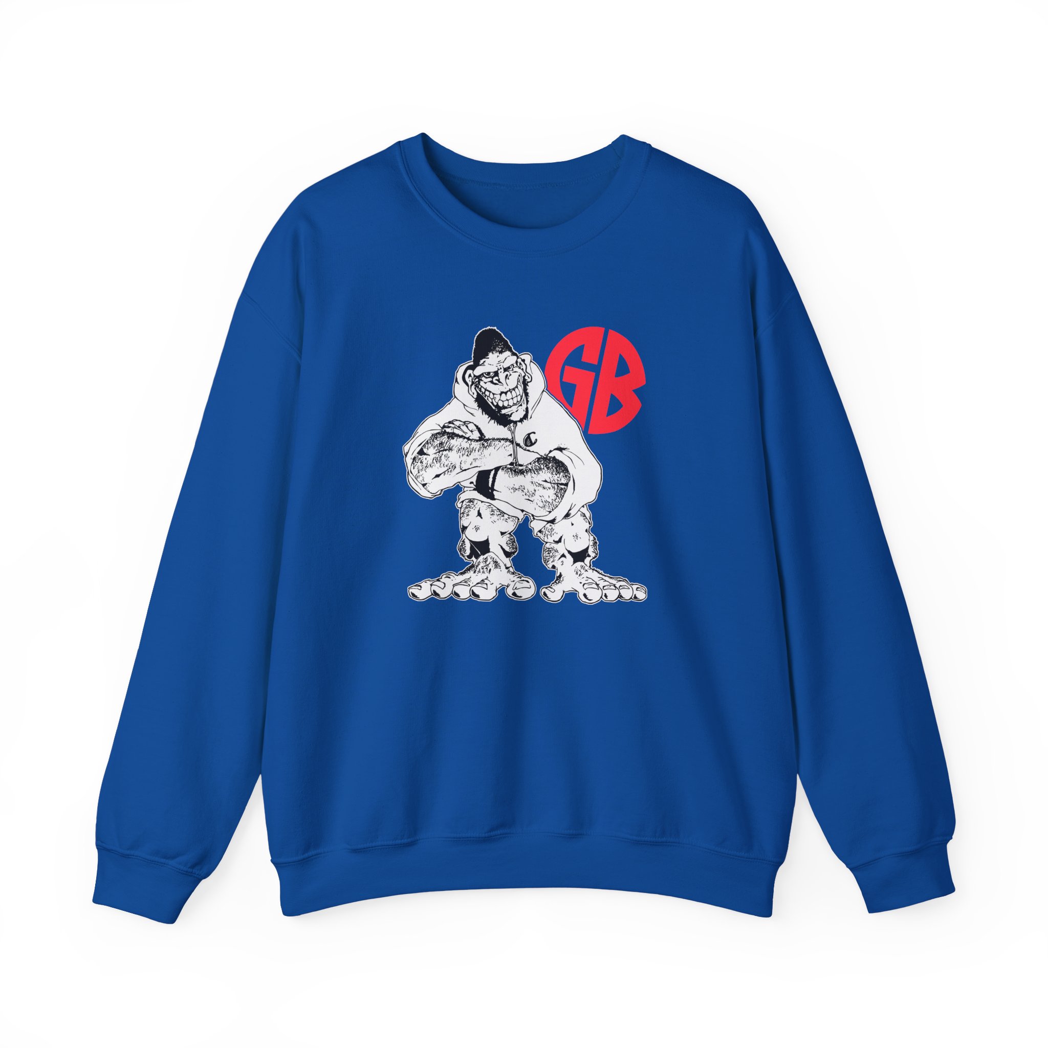 Gorilla Biscuits Big Gorilla Unisex Heavy Blendâ„¢ Crewneck Sweatshirt