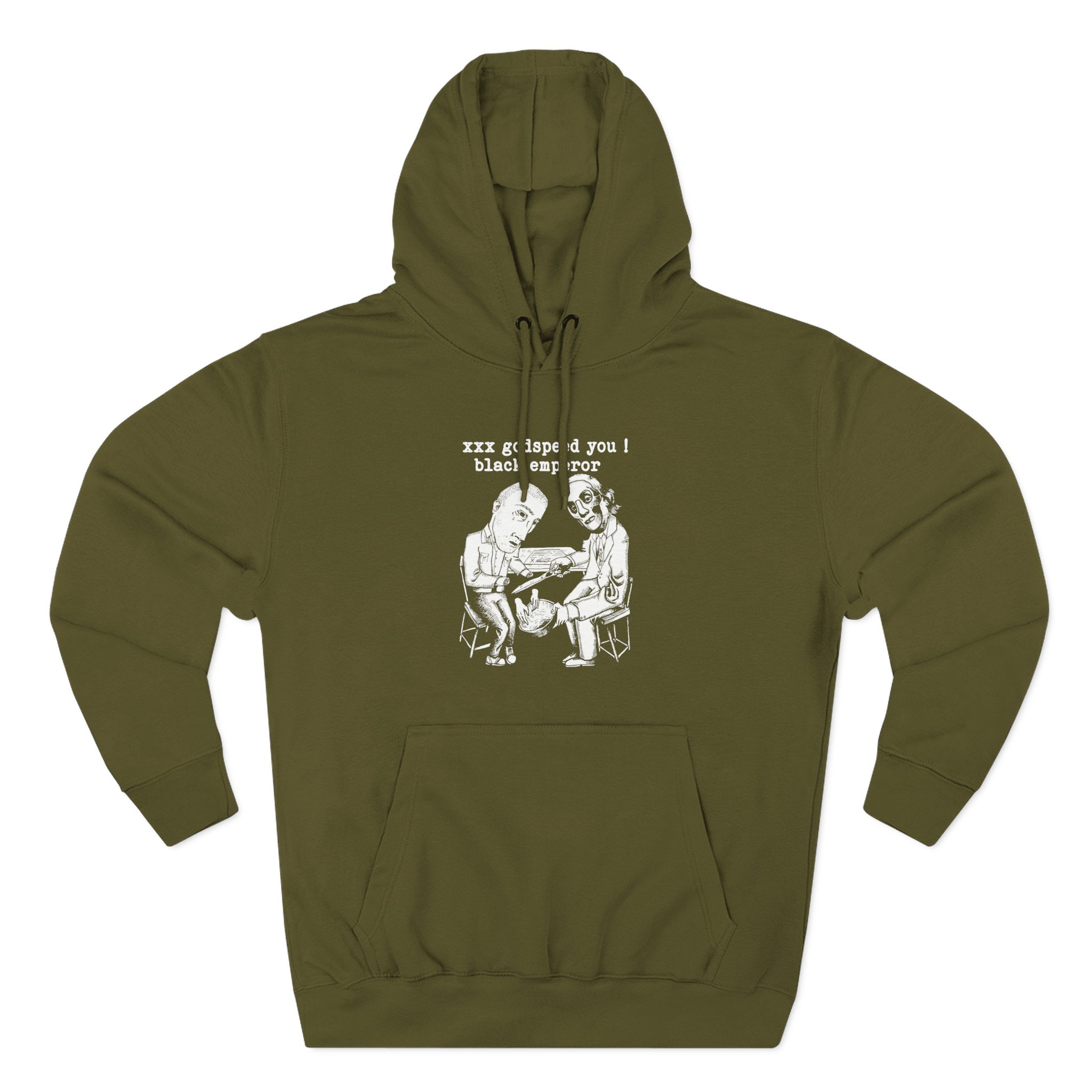 Godspeed You Black Emperor Three-Panel Fleece Hoodie