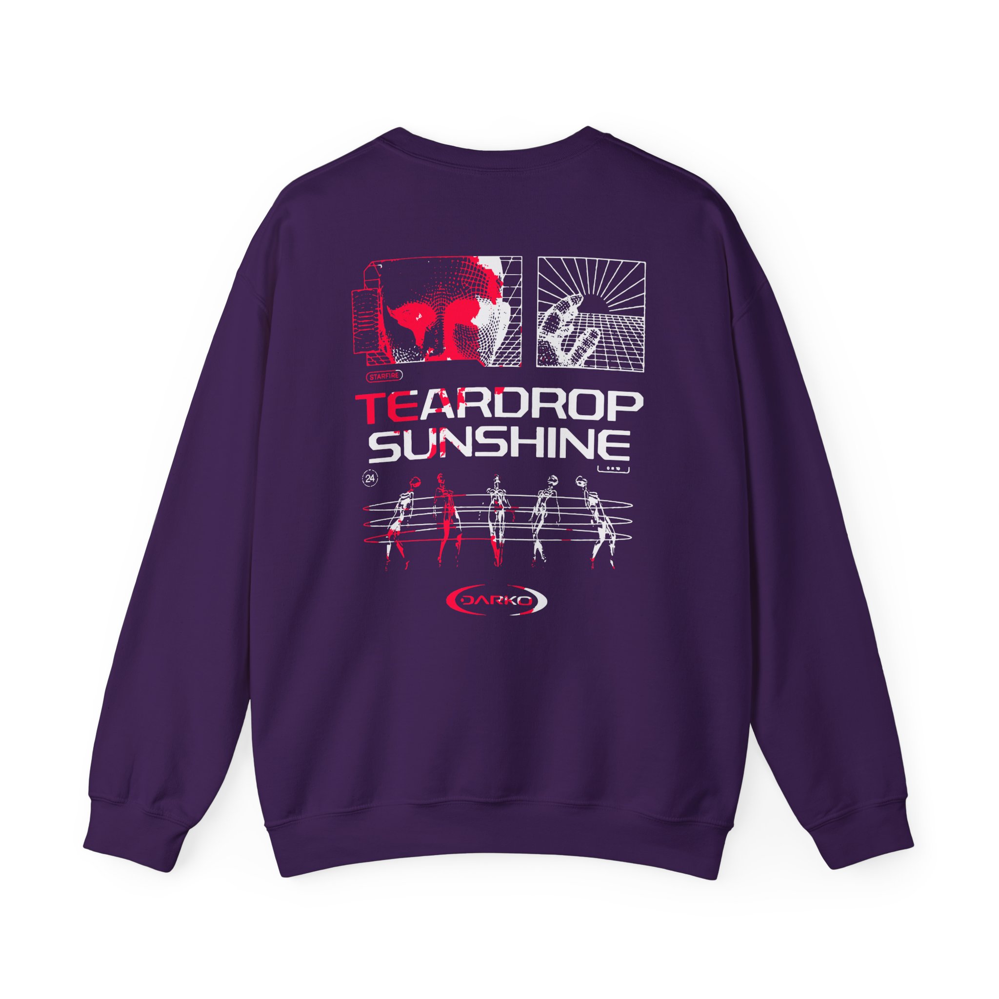 Darko Teardrop Sunshine Unisex Heavy Blendâ„¢ Crewneck Sweatshirt