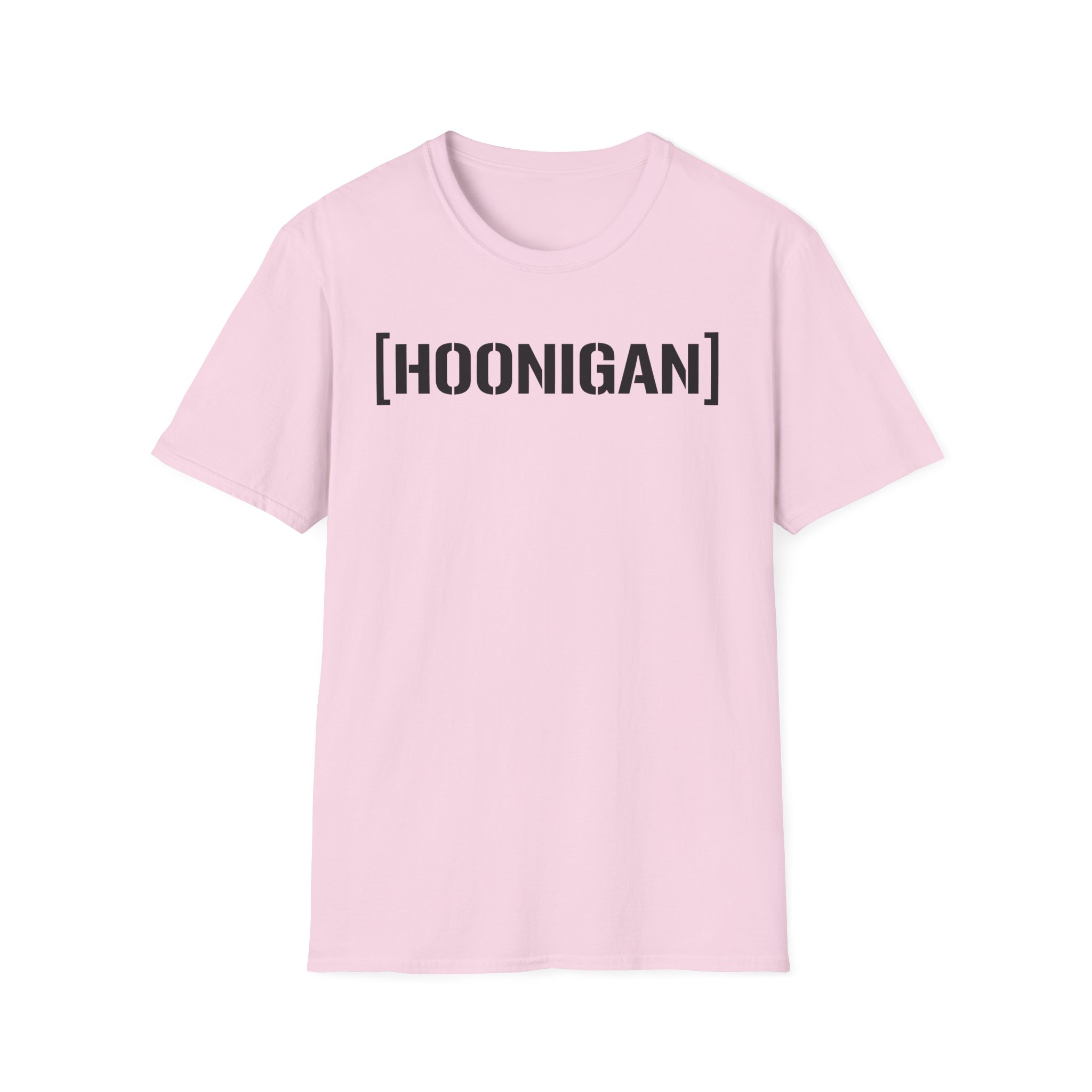 Hoonigan Bracket Censor Bar Logo Unisex Softstyle T-Shirt