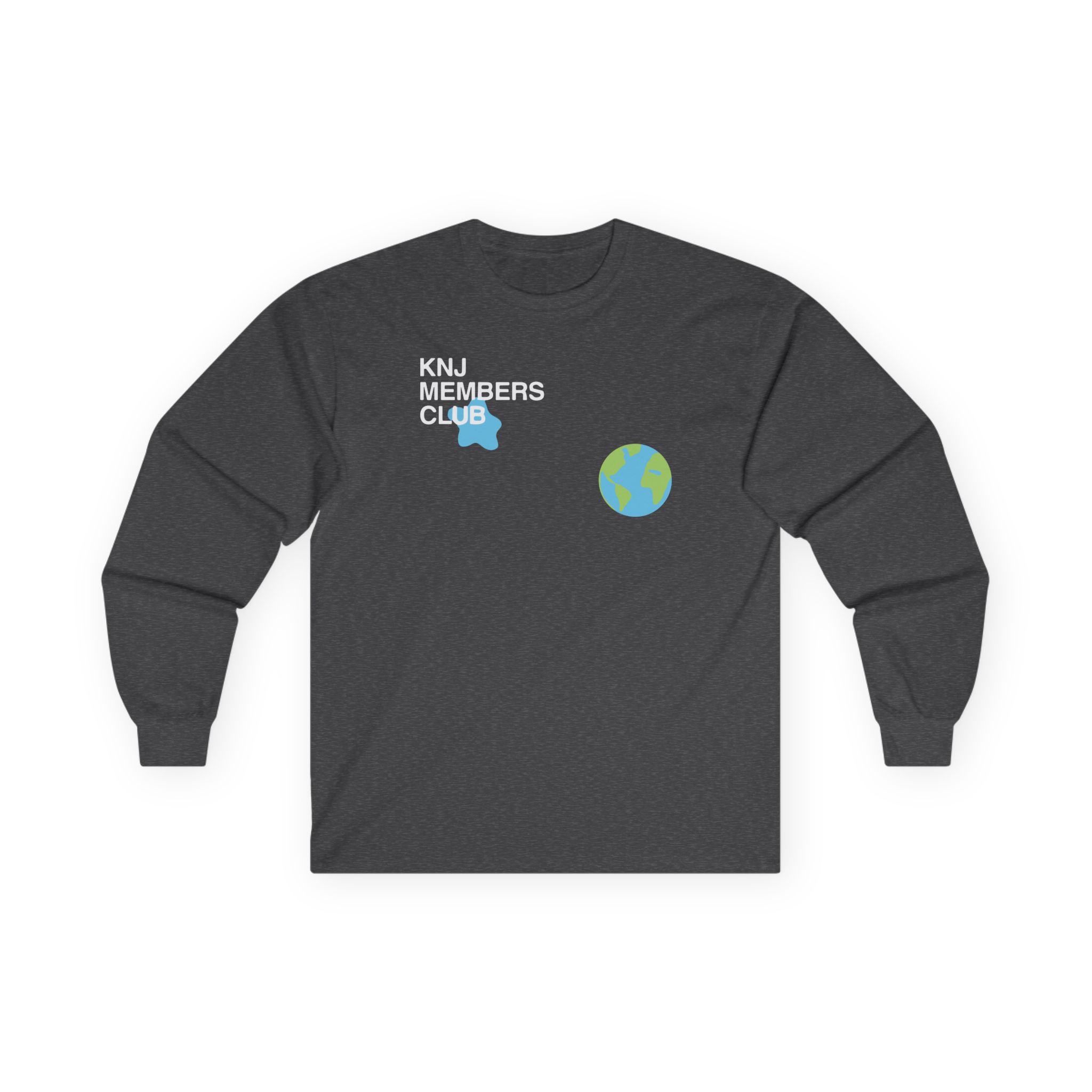 KNJ Members Club Unisex Ultra Cotton Long Sleeve Tee